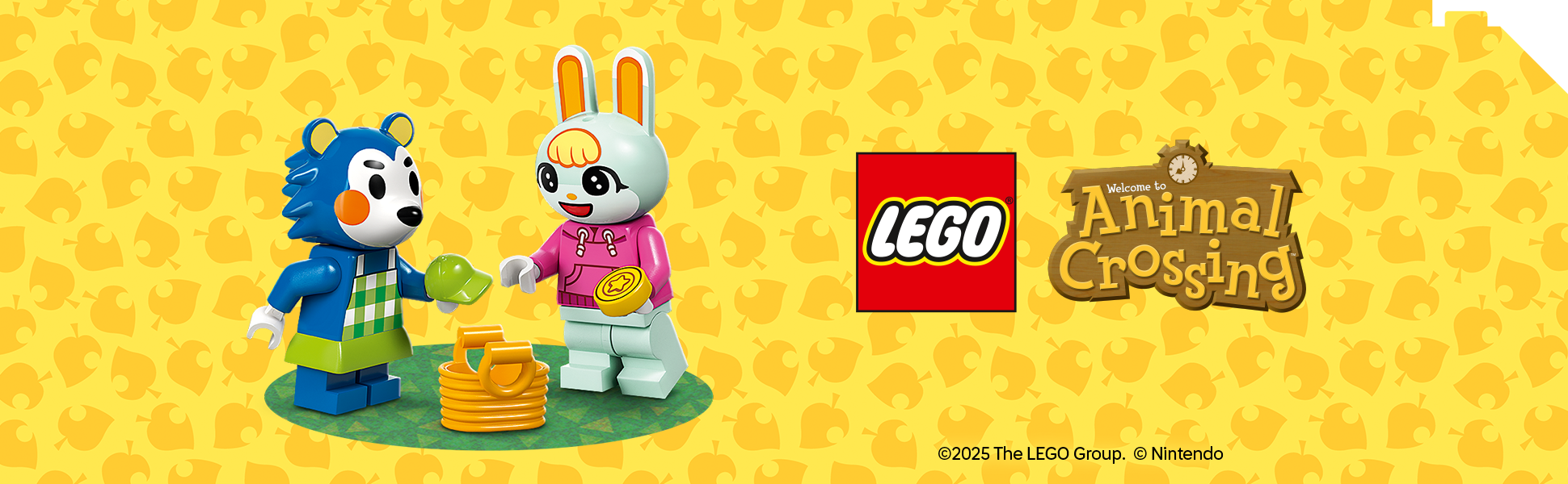 Kllektionsbanner für LEGO® Kollektion ANIMAL CROSSING