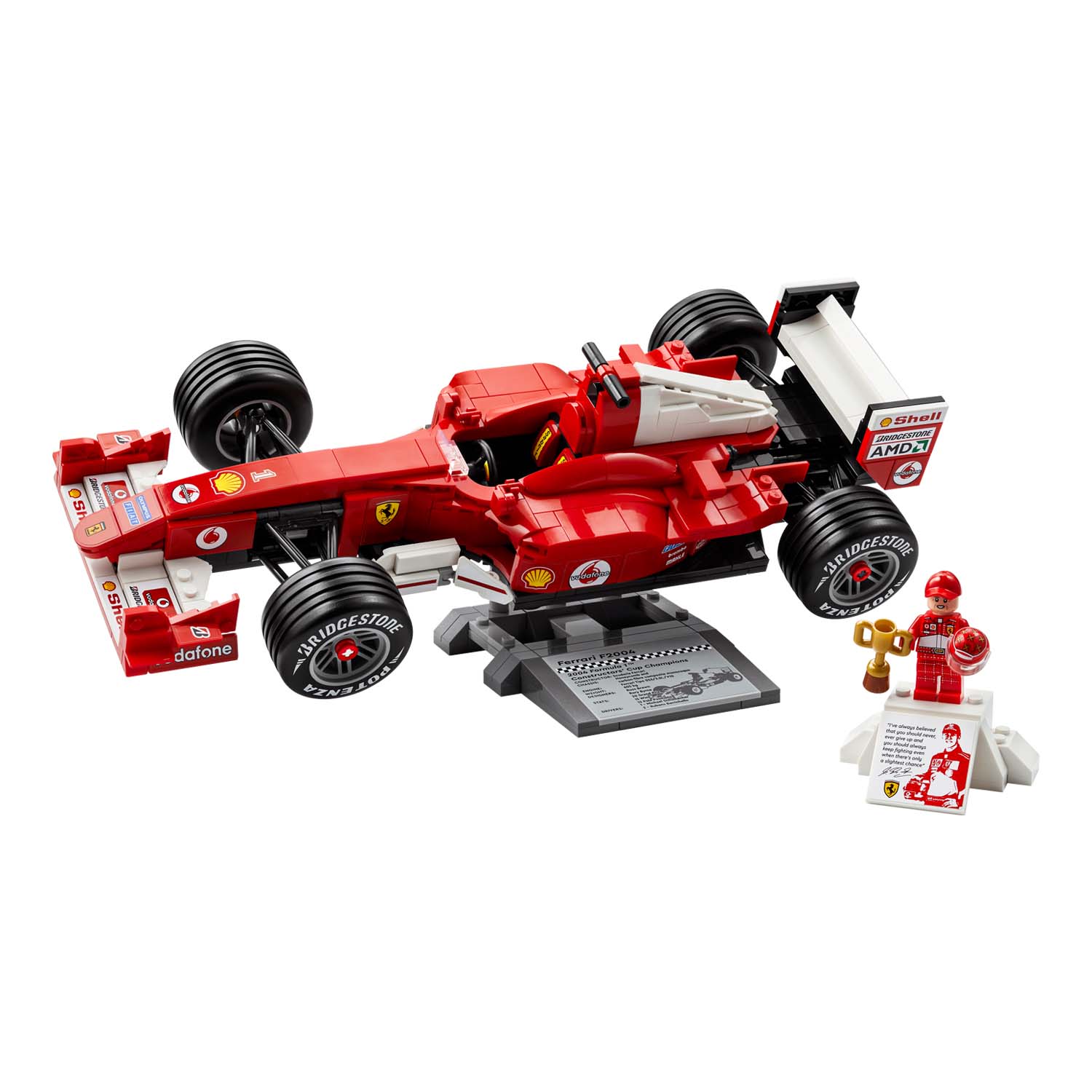 LEGO® Set 11375 Ferrari F2004 und Michael Schumacher