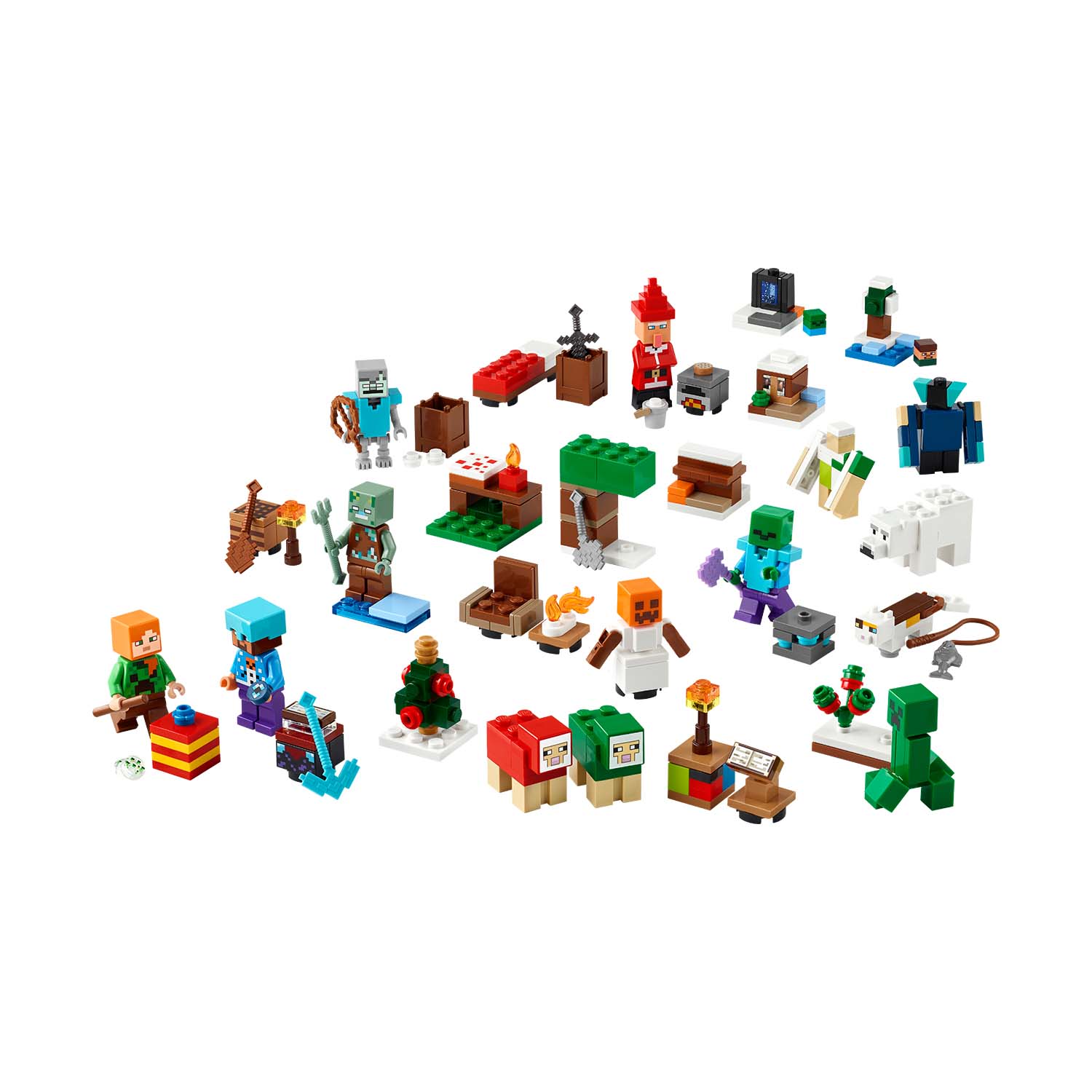 LEGO® Set 21280 Minecraft Adventskalender 2025