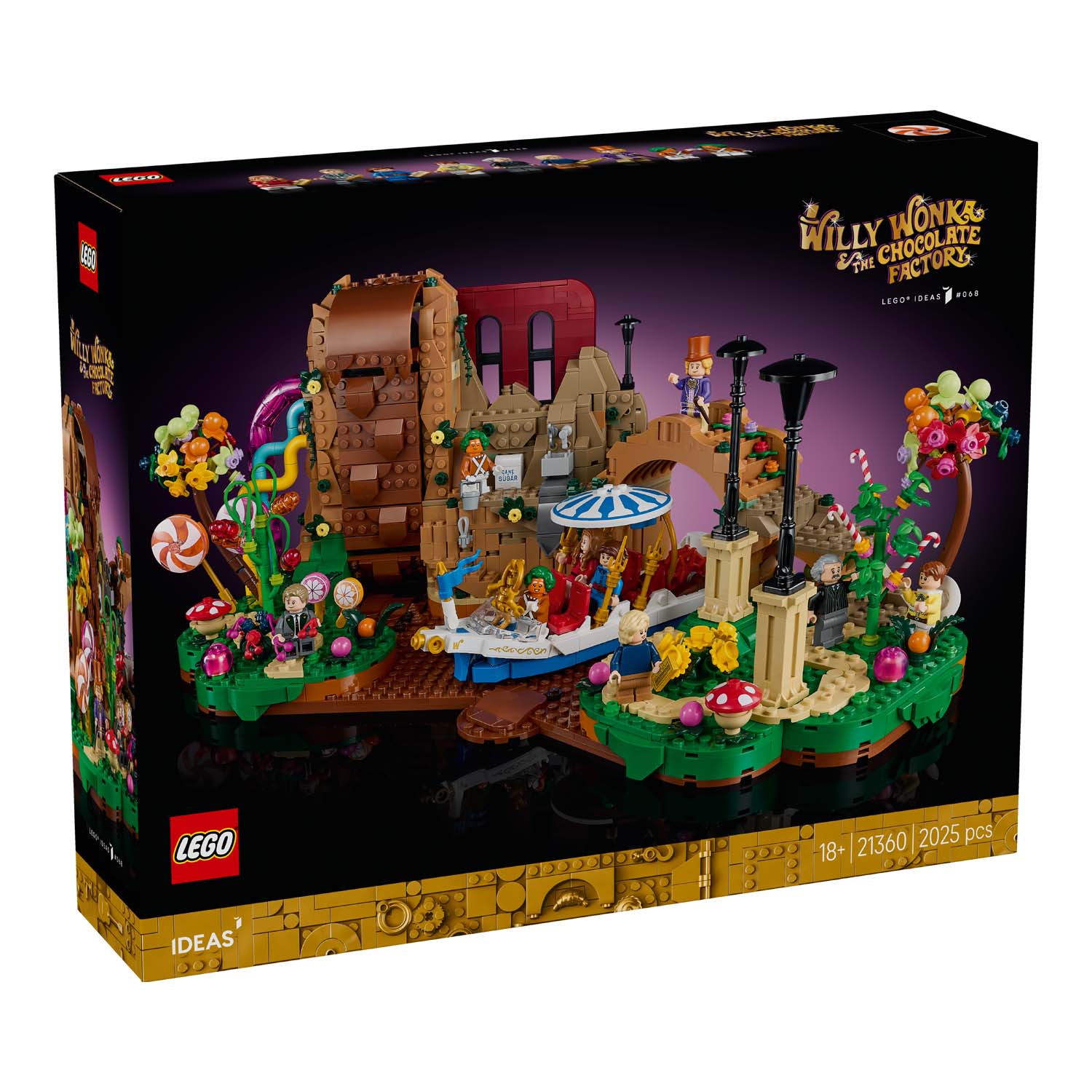 LEGO® Set 21360 Willy Wonka und die Schokoladenfabrik