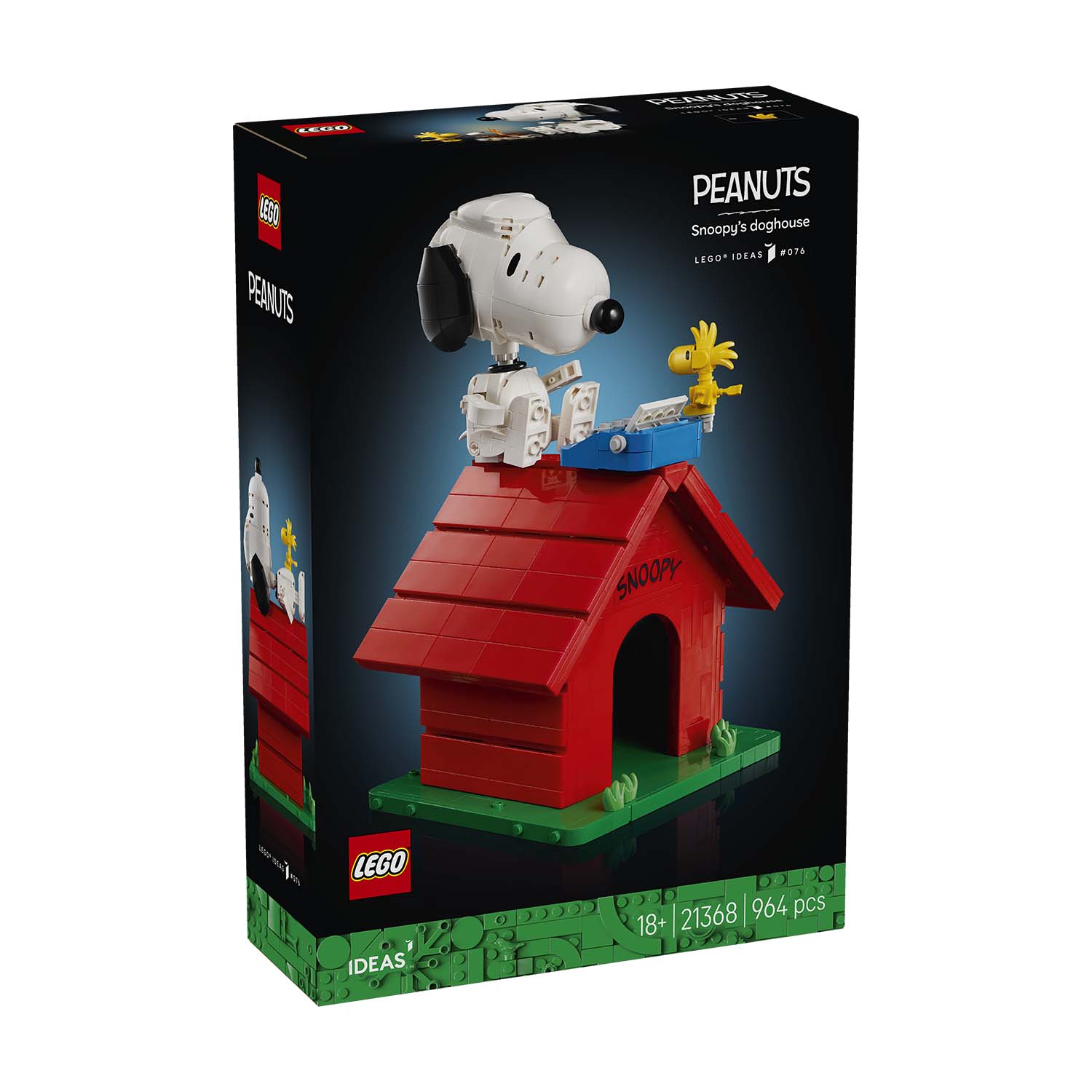 21368 Peanuts: Snoopys Hundehütte