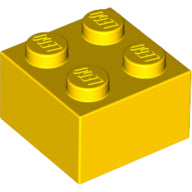 LEGO® Einzelstein Brick 2x2 Bright Yellow