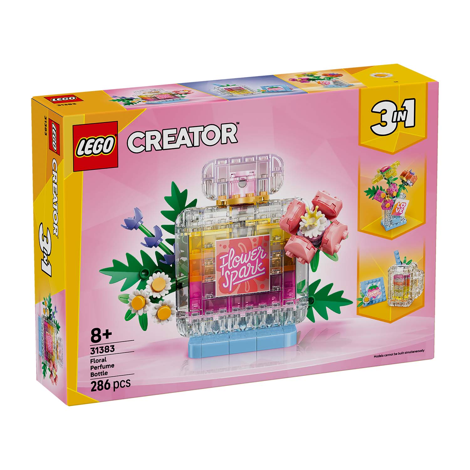LEGO® Set 31383 Parfümflasche mit Blumendeko