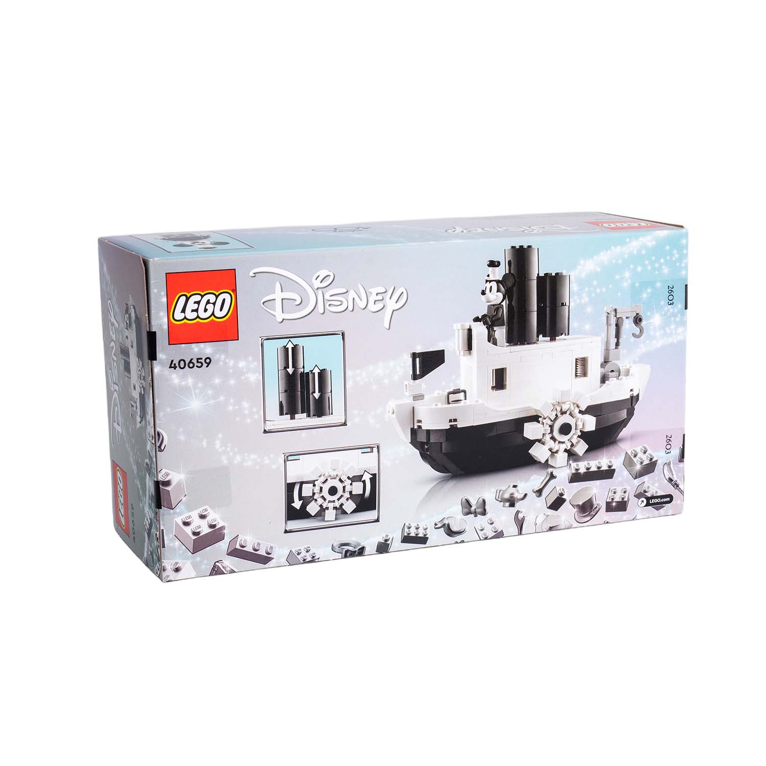 LEGO® Set 40659 Steamboat Willie – Mini-Modell