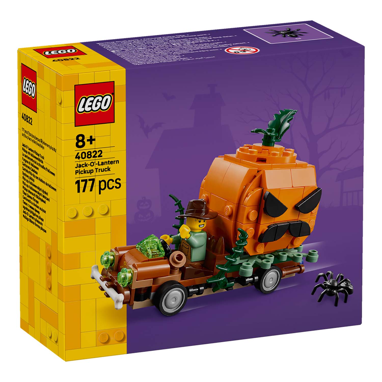 LEGO® Set 40822 Pickup mit Halloweenkürbis