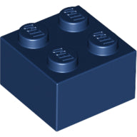 LEGO® Einzelstein Brick 2x2 Earth Blue