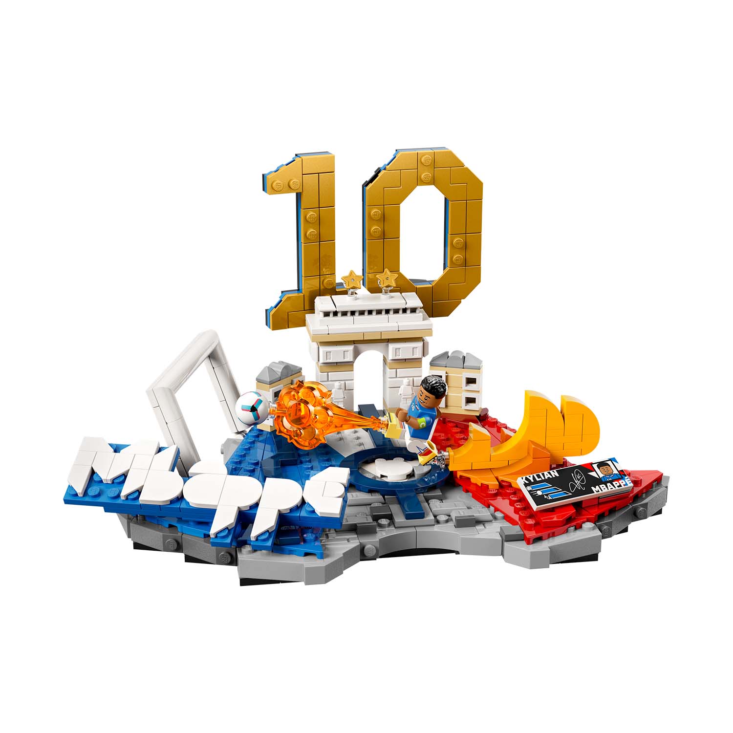 LEGO® Set 43013 Kylian Mbappé – Fußball-Highlights