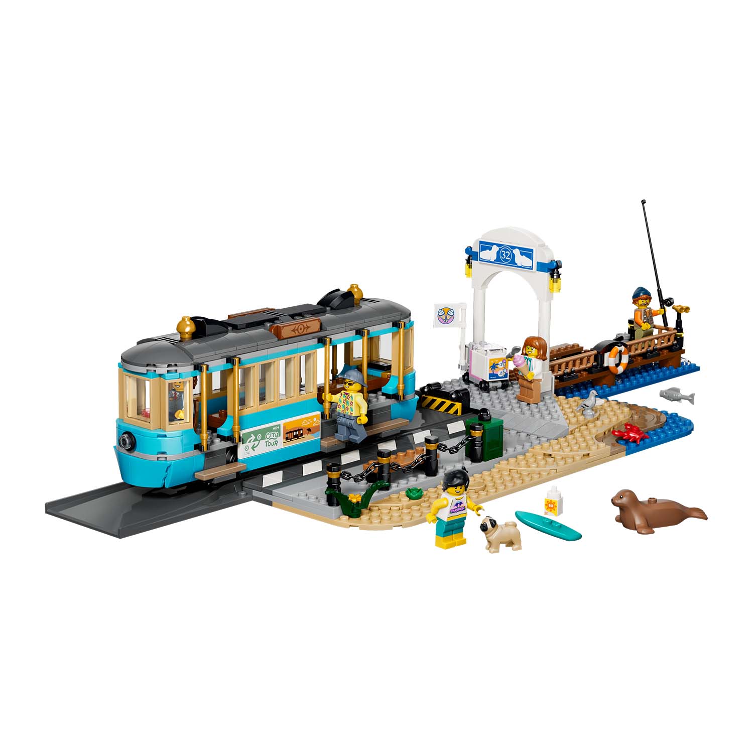LEGO® Set 60506 Klassische Strandstraßenbahn