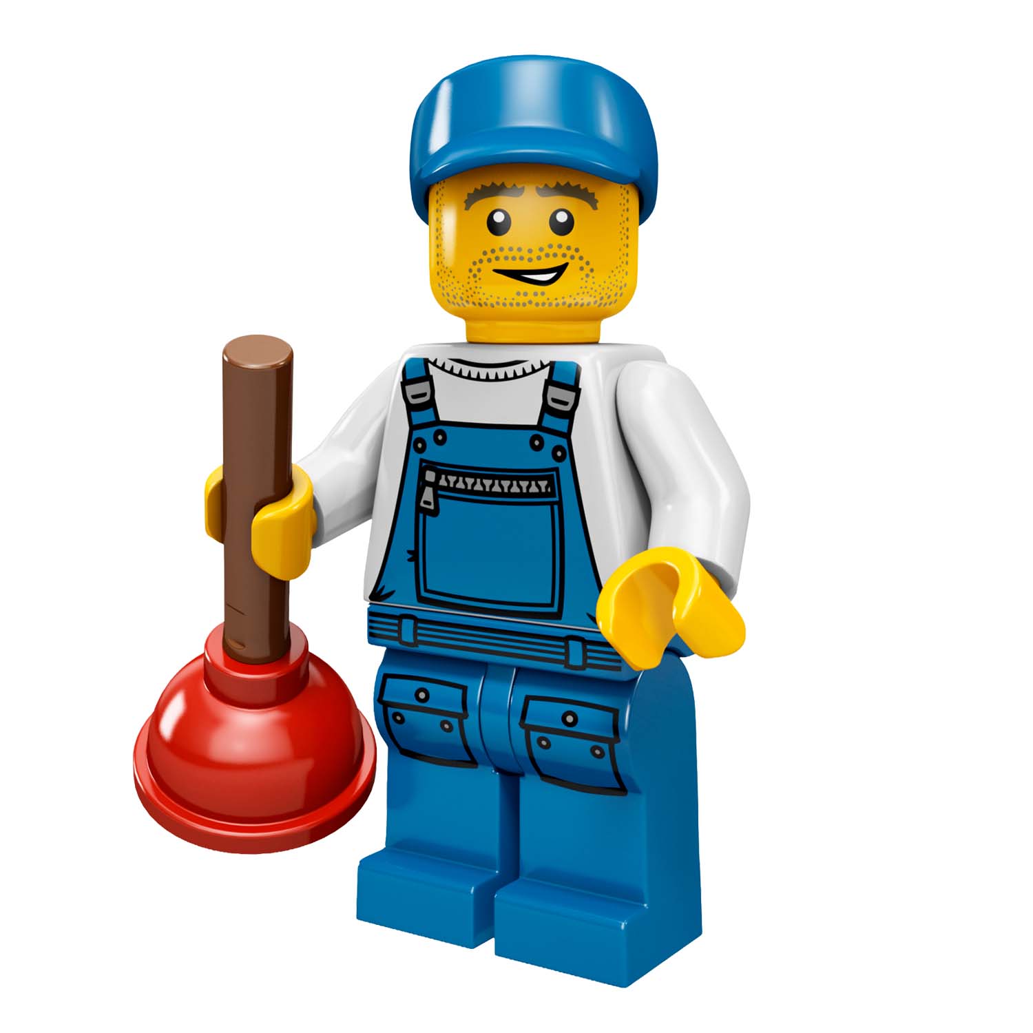 LEGO® Minifigur Plumber - col09-16