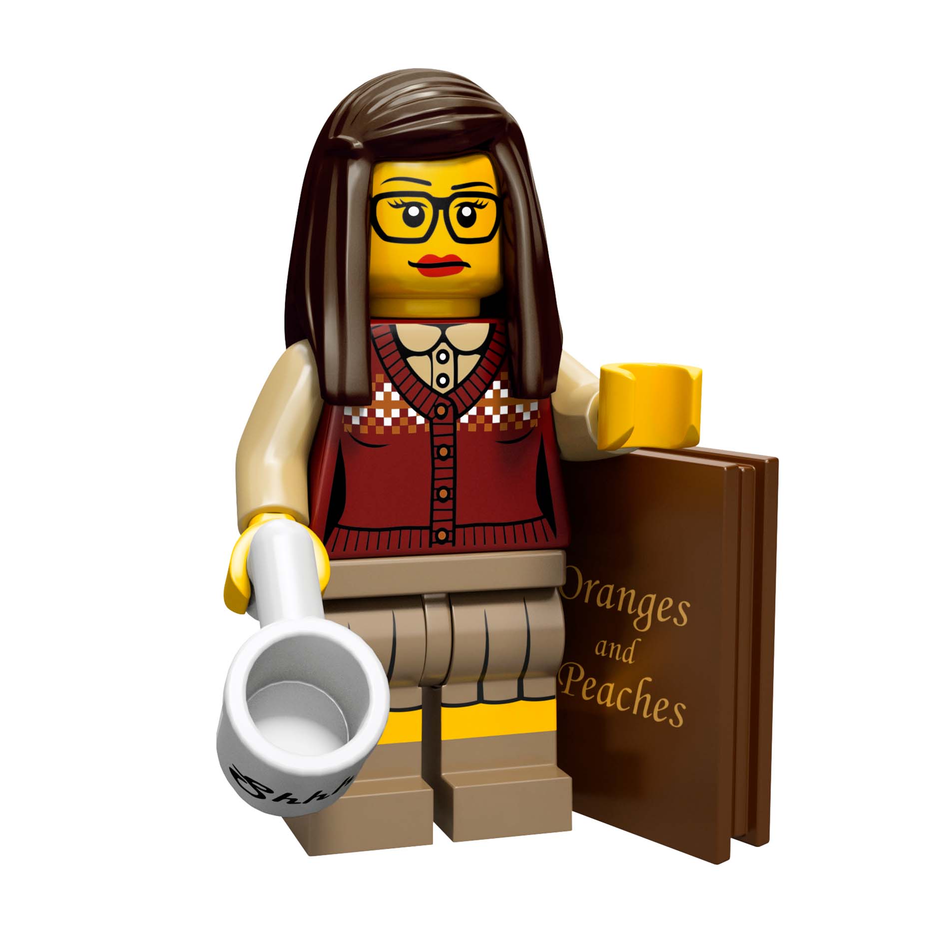 LEGO® Minifigur Librarian - col10-1
