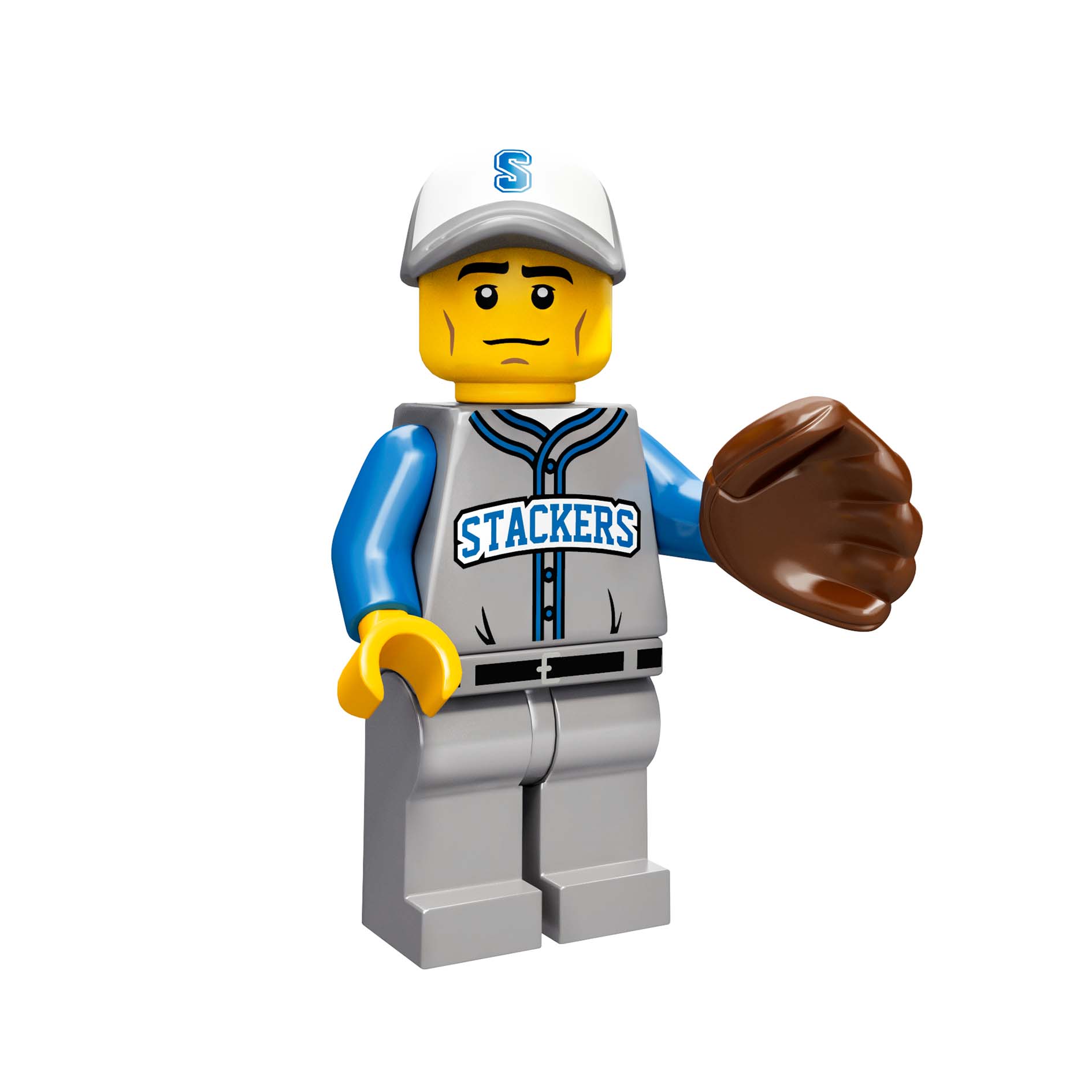 LEGO® Minifigur Baseball Fielder - col10-13