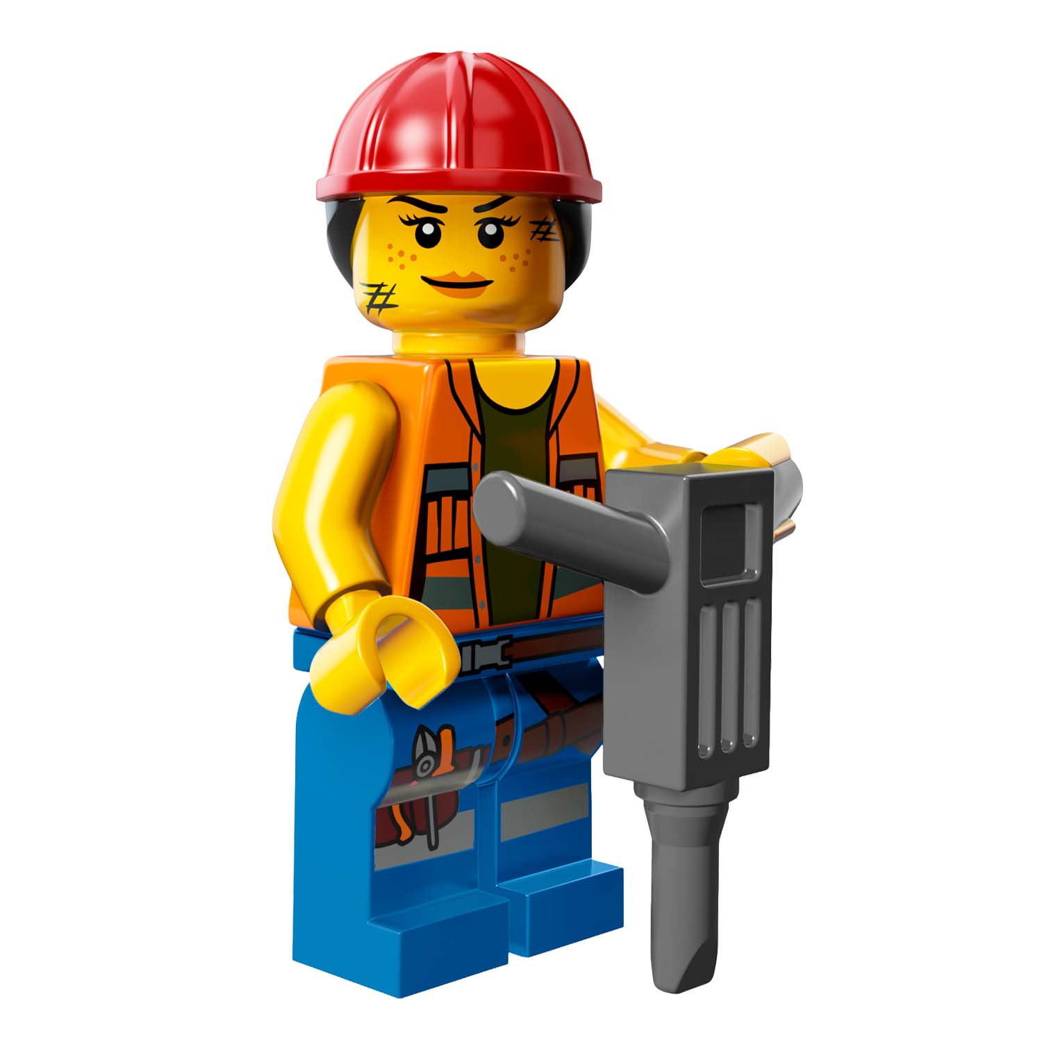 LEGO® Minifigur Gail the Construction Worker - coltlm-9