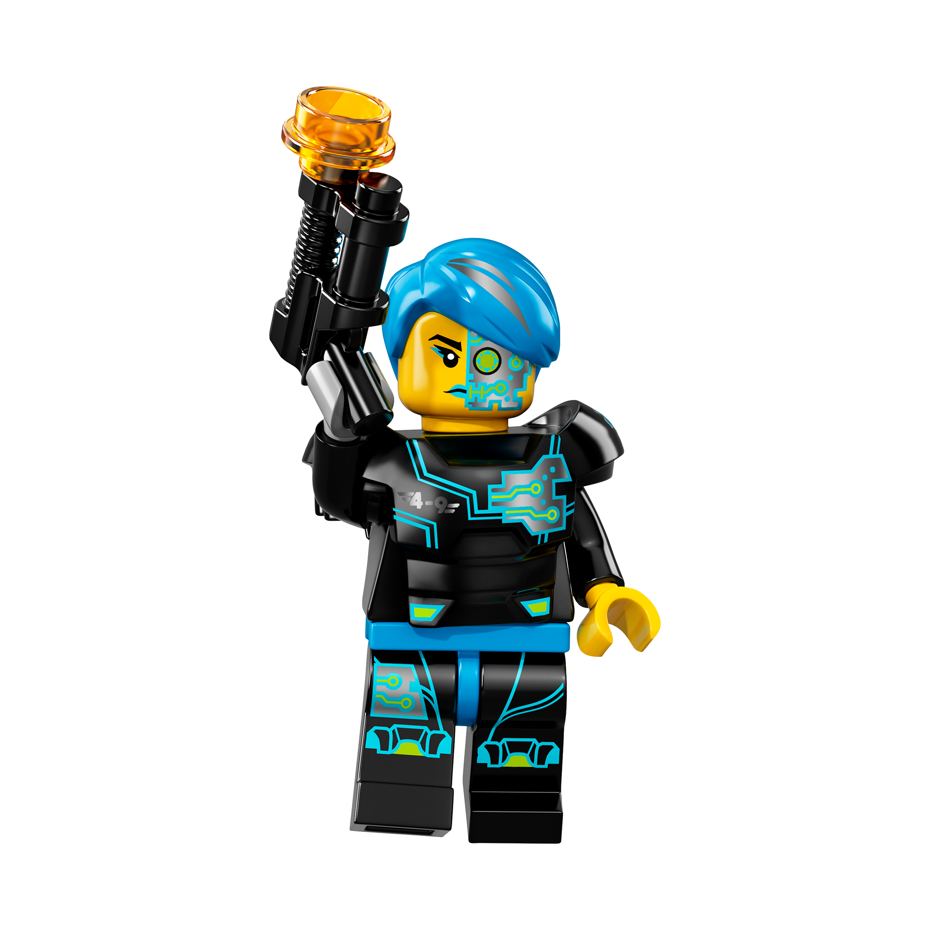 LEGO® Minifigur Cyborg - col16-3