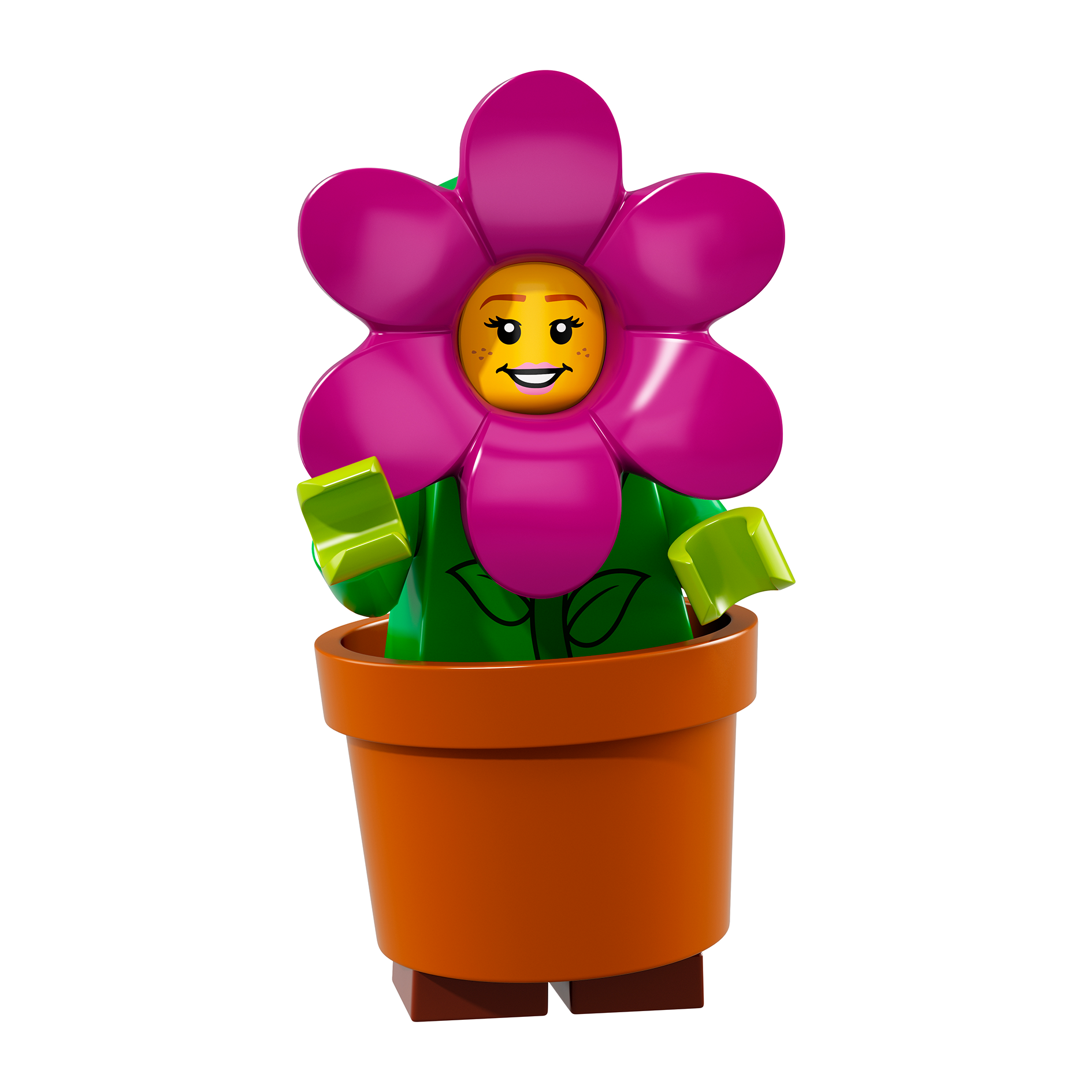 LEGO® Minifigur Flowerpot Girl - col18-14