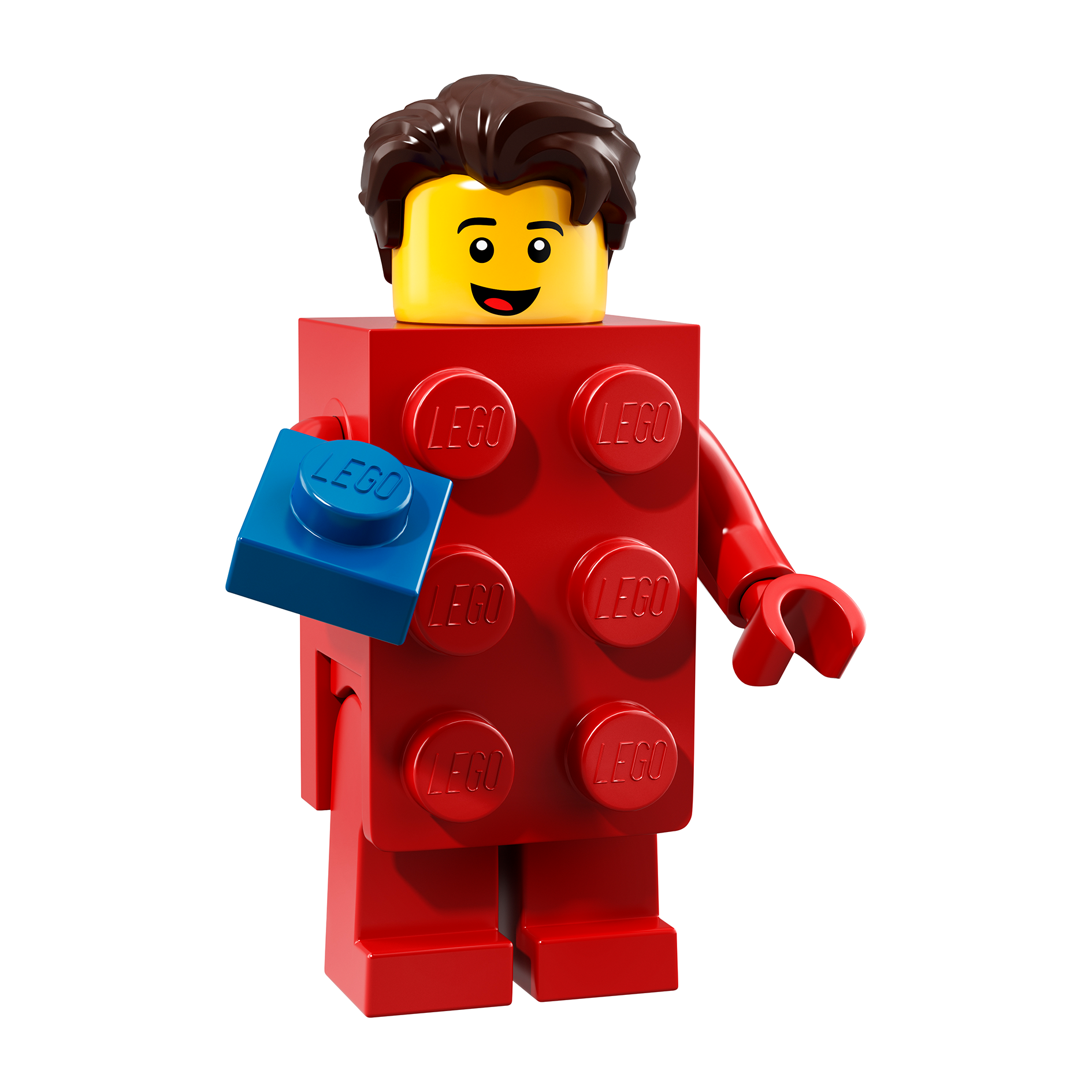 LEGO® Minifigur Brick Suit Guy - col18-2
