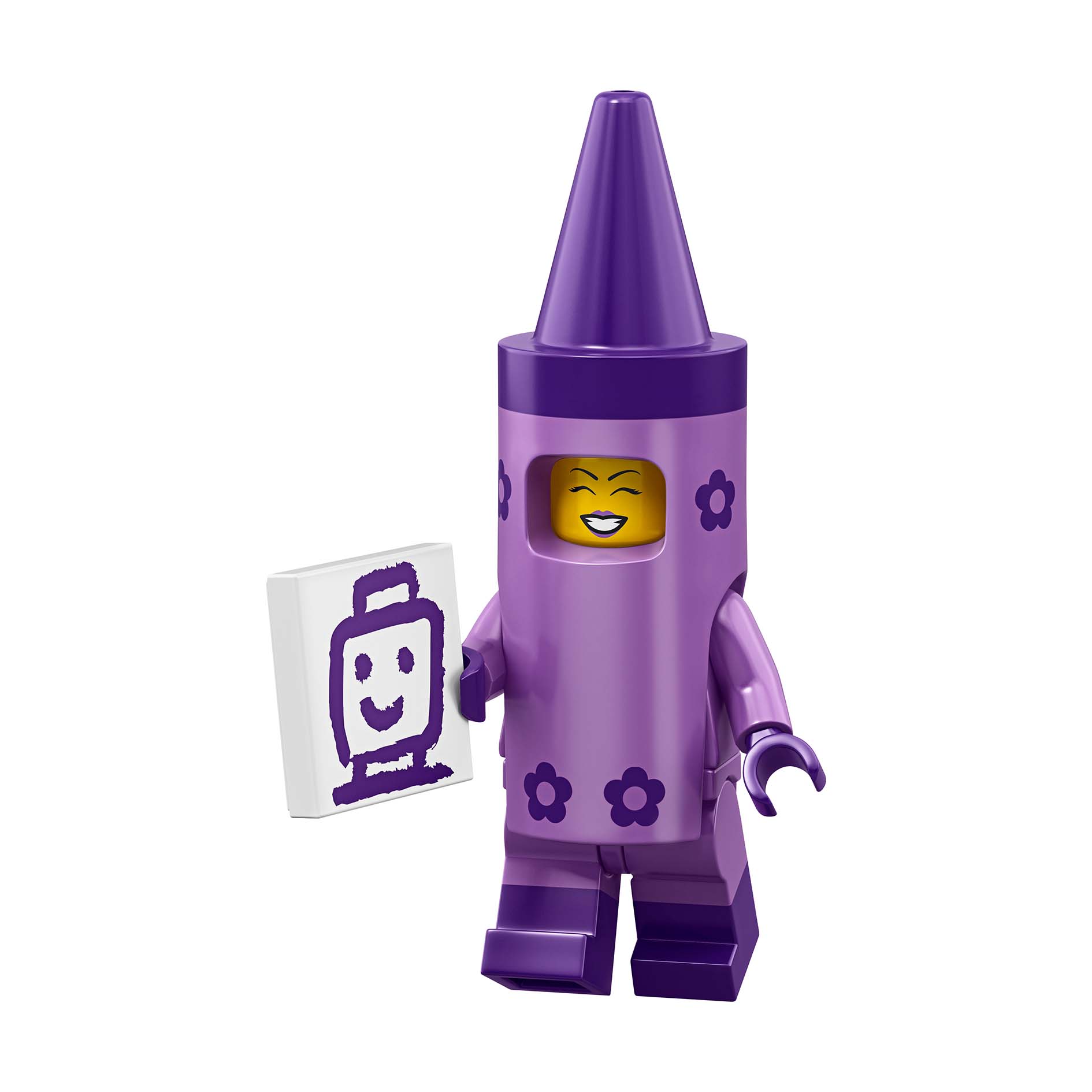 LEGO® Minifigur Crayon Girl - coltlm2-5