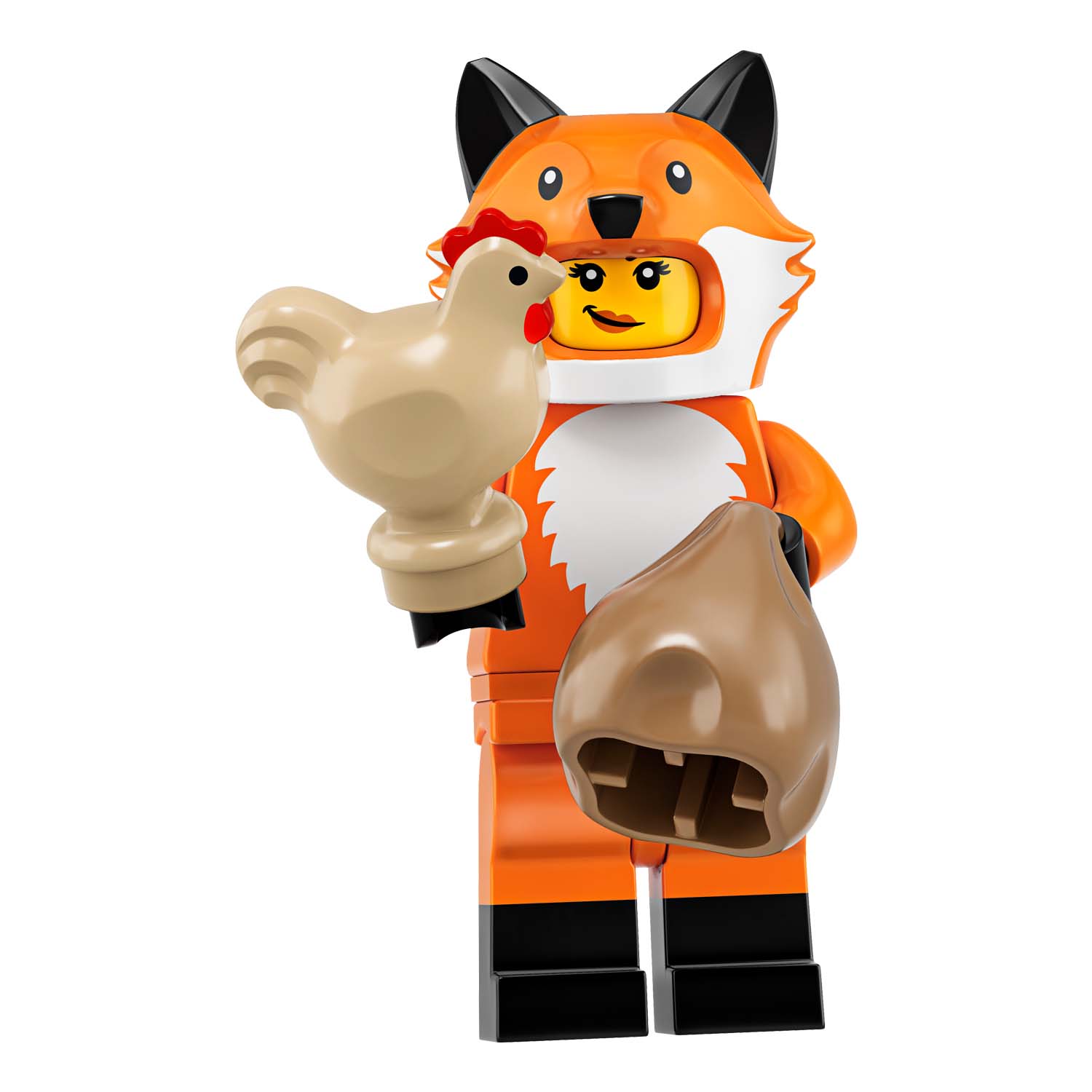 LEGO® Minifigur Fox Costume Girl - col19-14