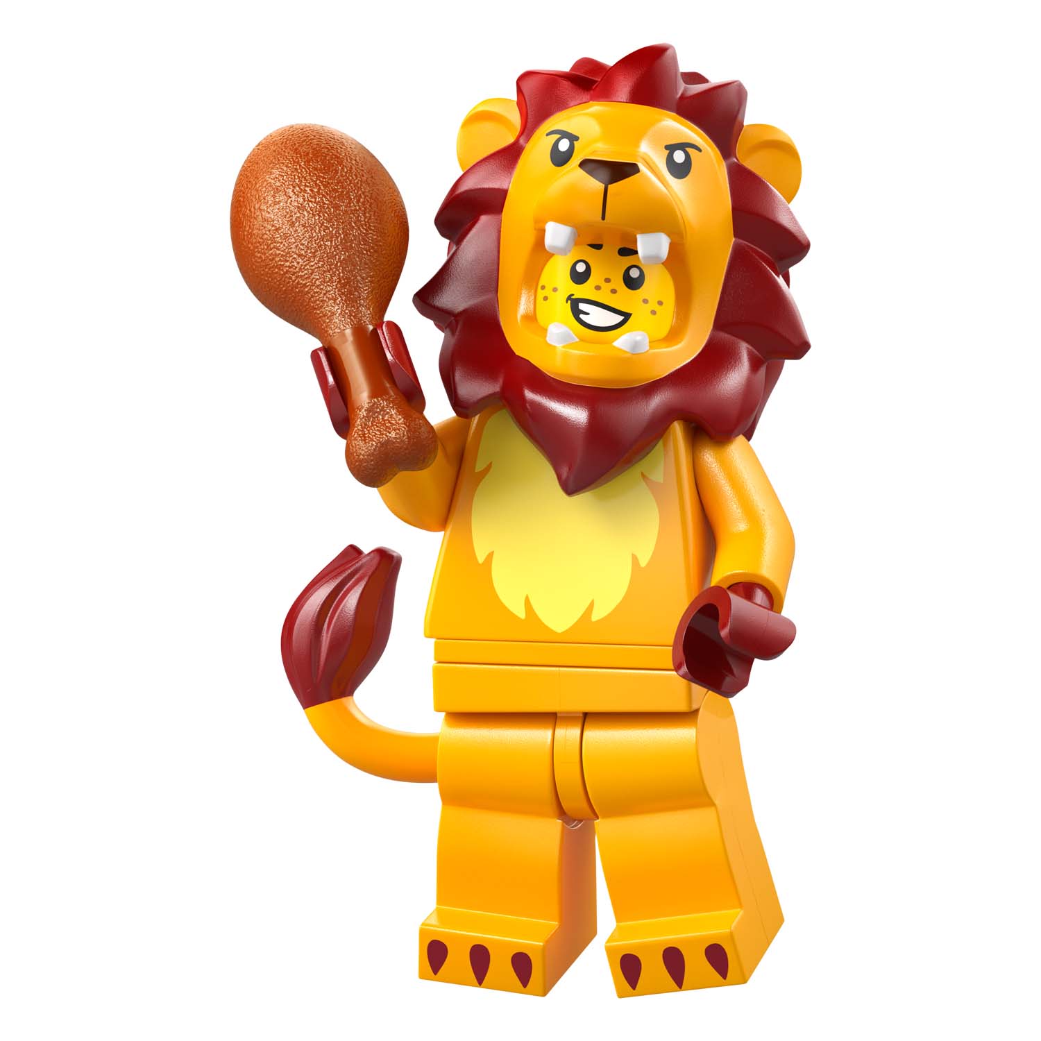 LEGO® Minifigur Lion Costume Fan - col28-11