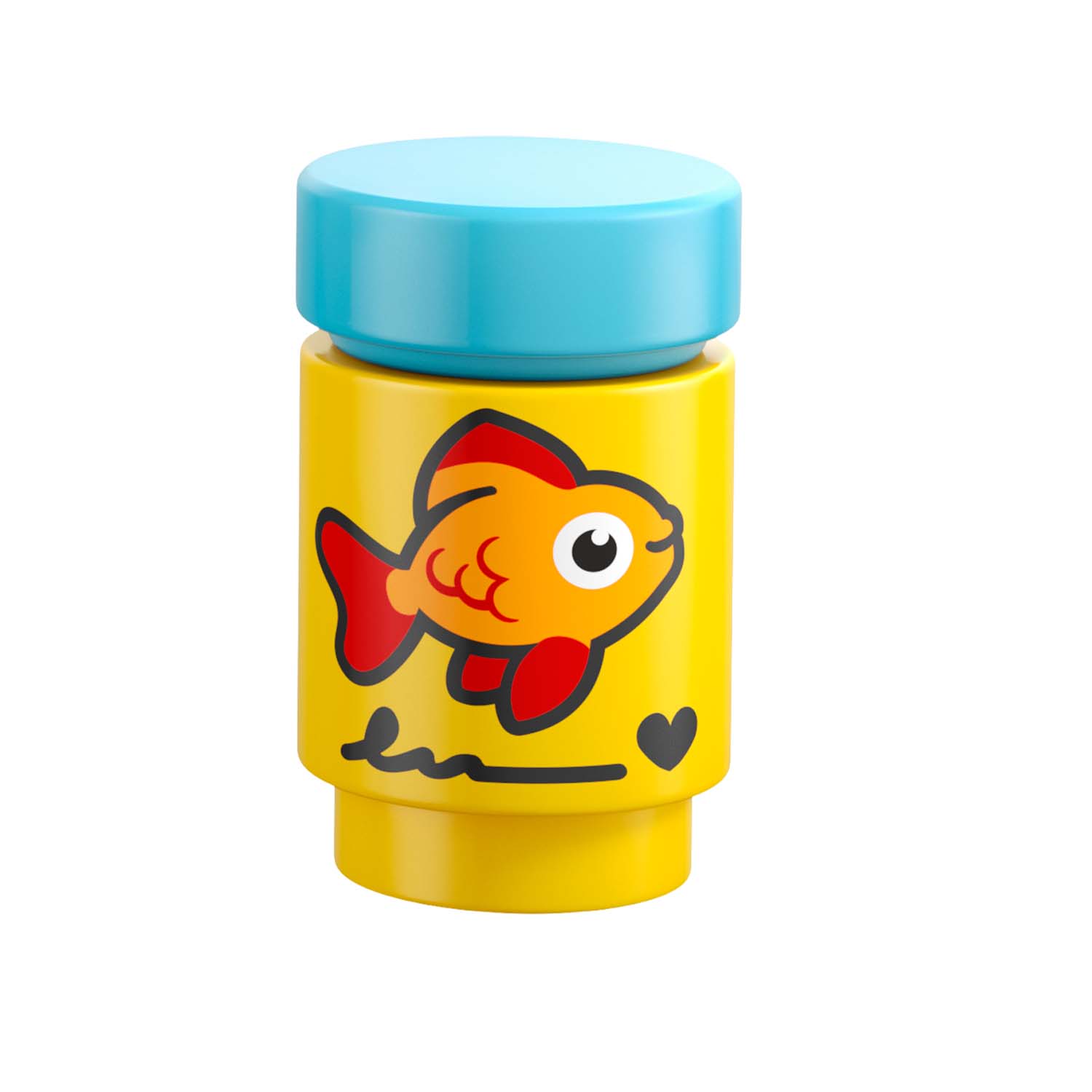 LEGO® Minifigur Goldfish Costume Fan - col28-3