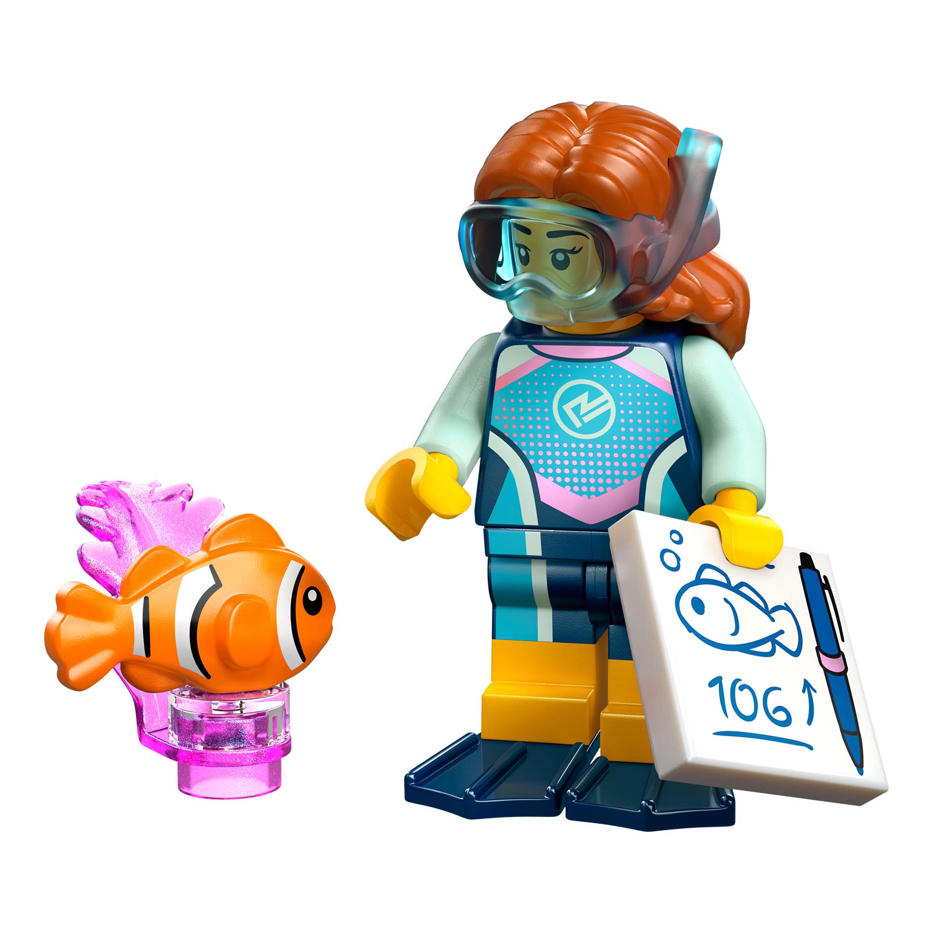 LEGO® Minifigur Marine Biologist - col29-2