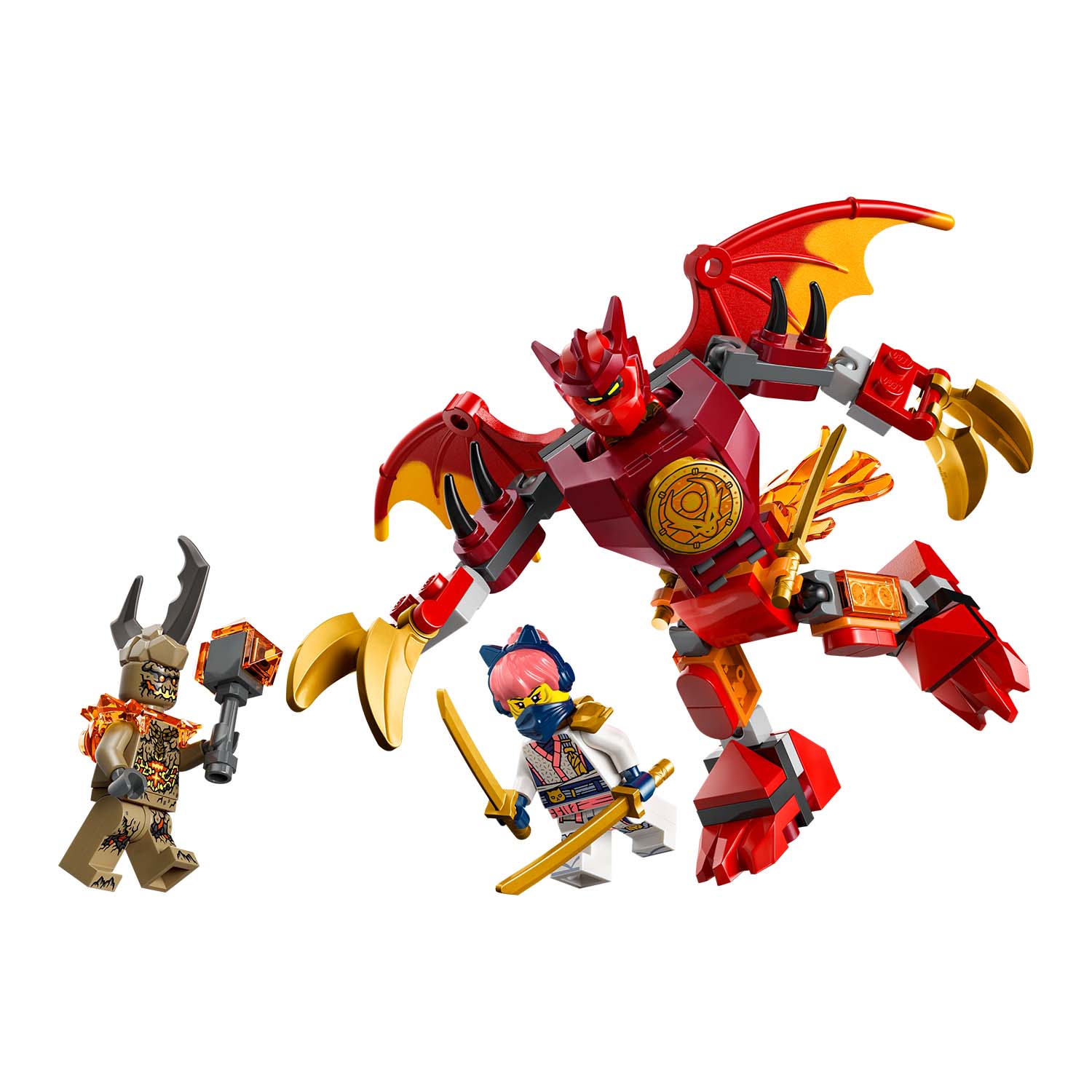 LEGO® Set 71851 Kais Drachen-Mech Battle Set