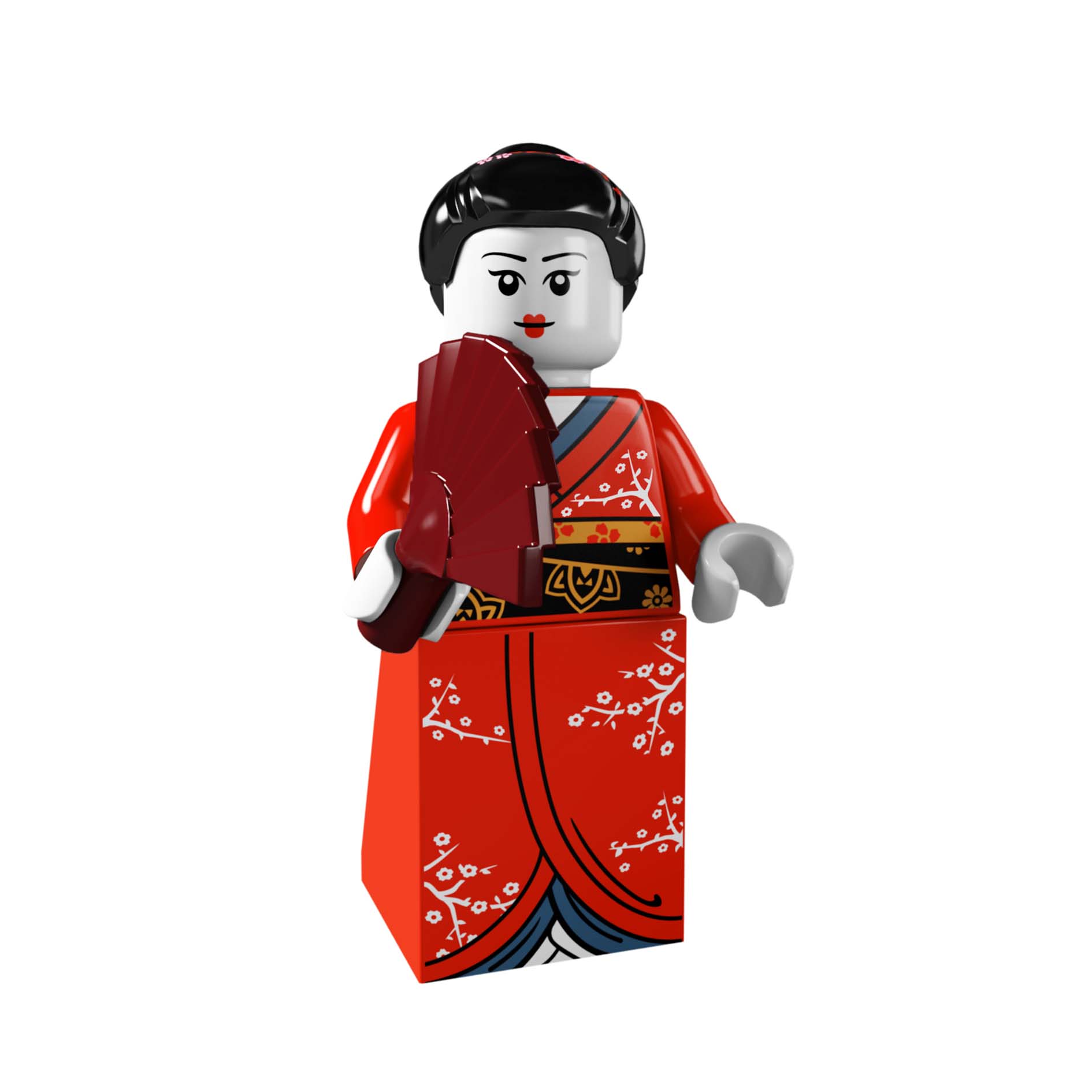 LEGO® Minifigur Kimono Girl - col04-2