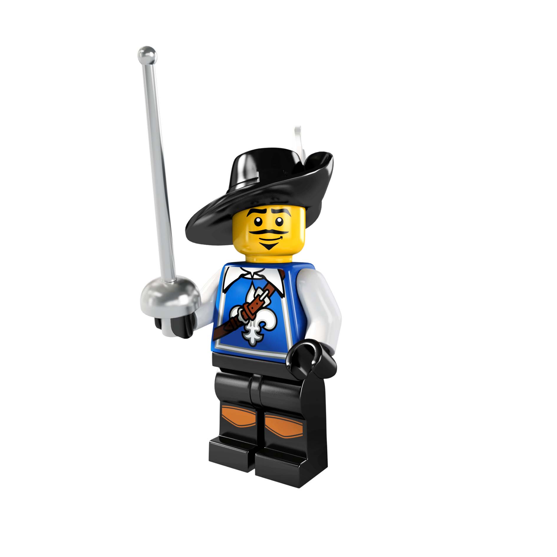 LEGO® Minifigur Musketeer - col04-3