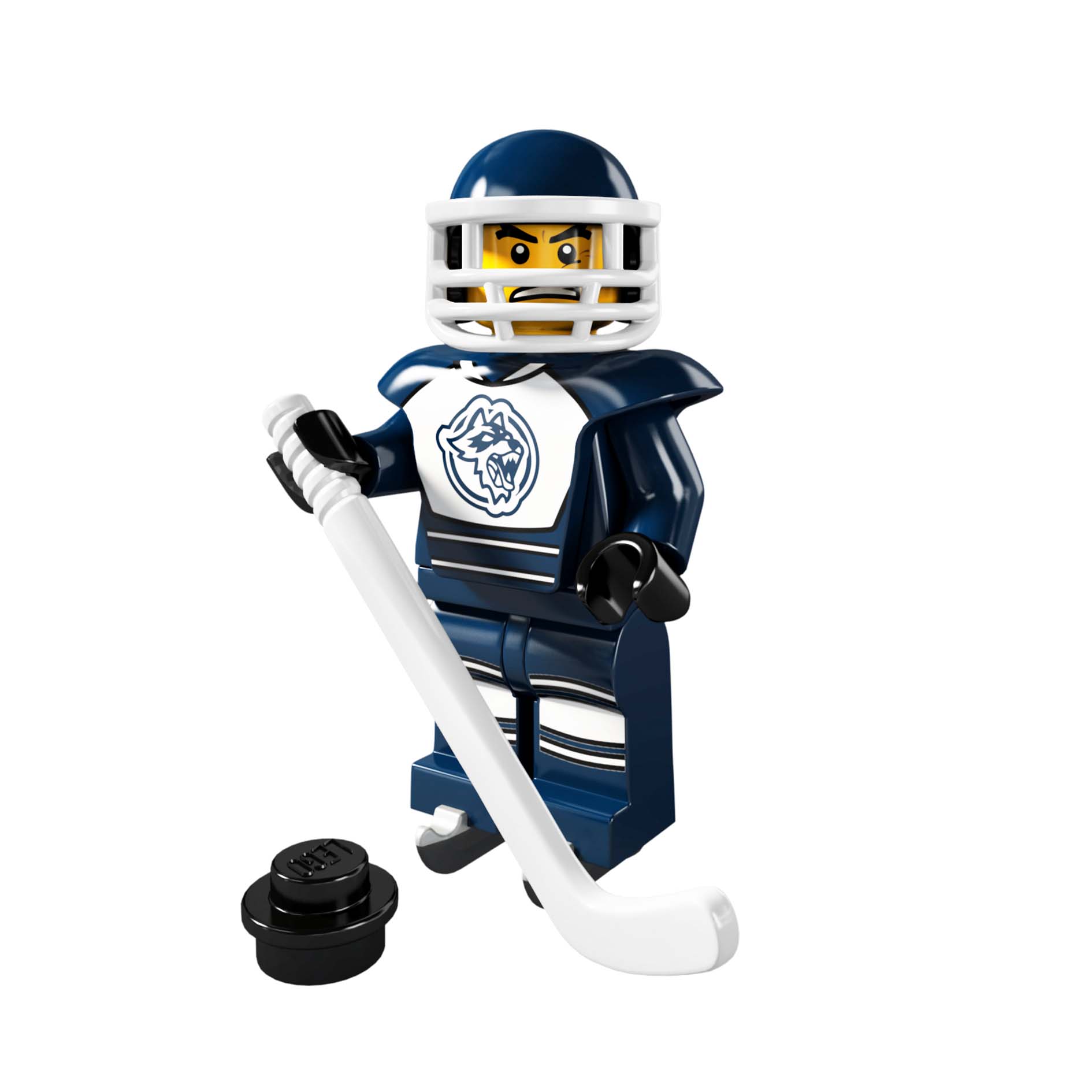 LEGO® Minifigur Hockey Player - col04-8