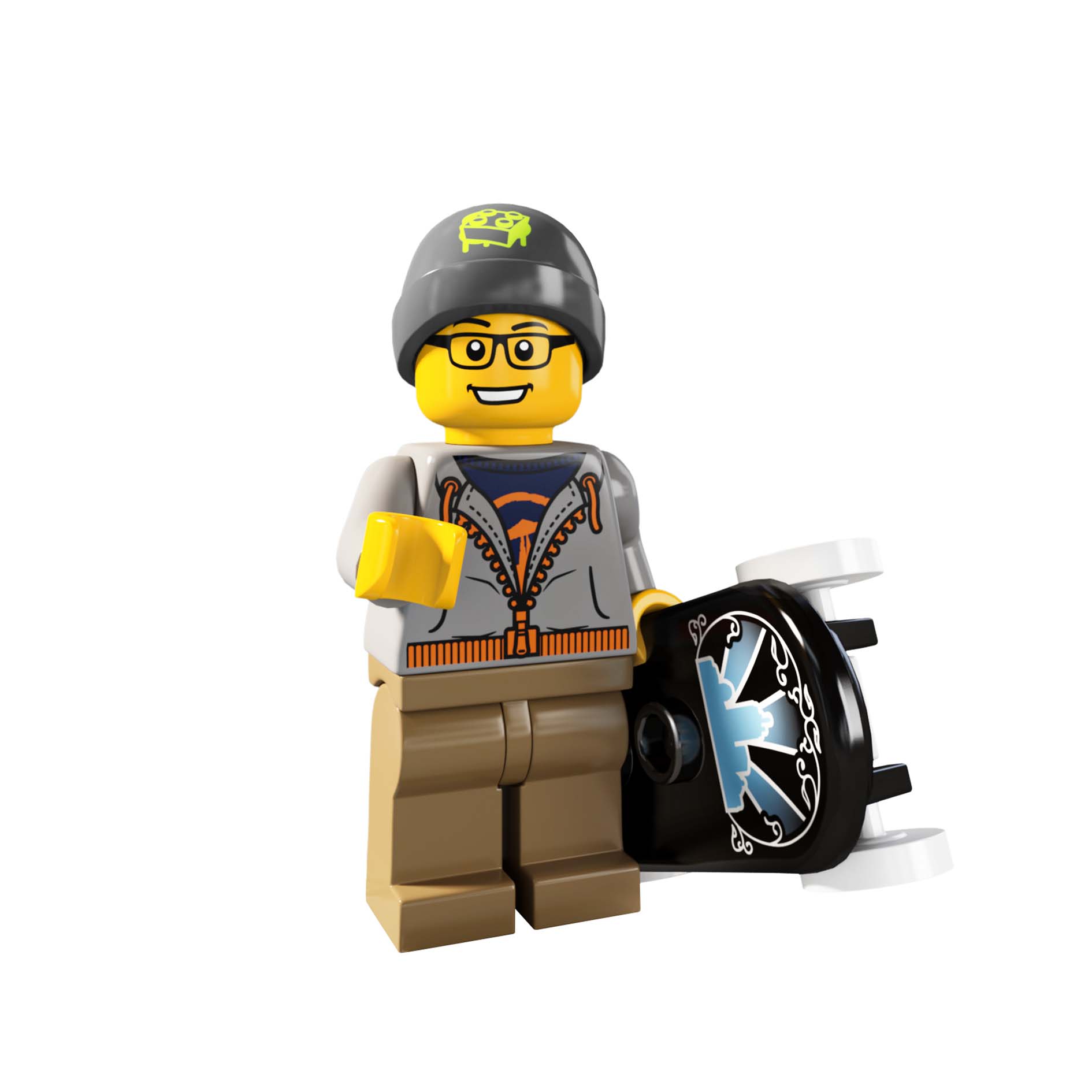 LEGO® Minifigur Street Skater - col04-9