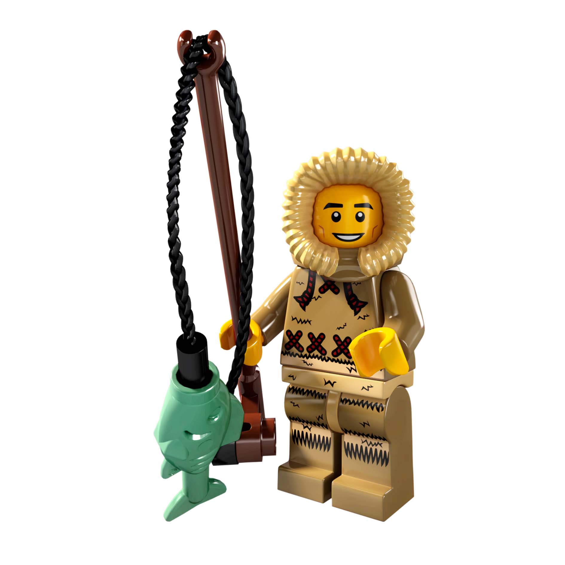 LEGO® Minifigur Ice Fisherman - col05-4