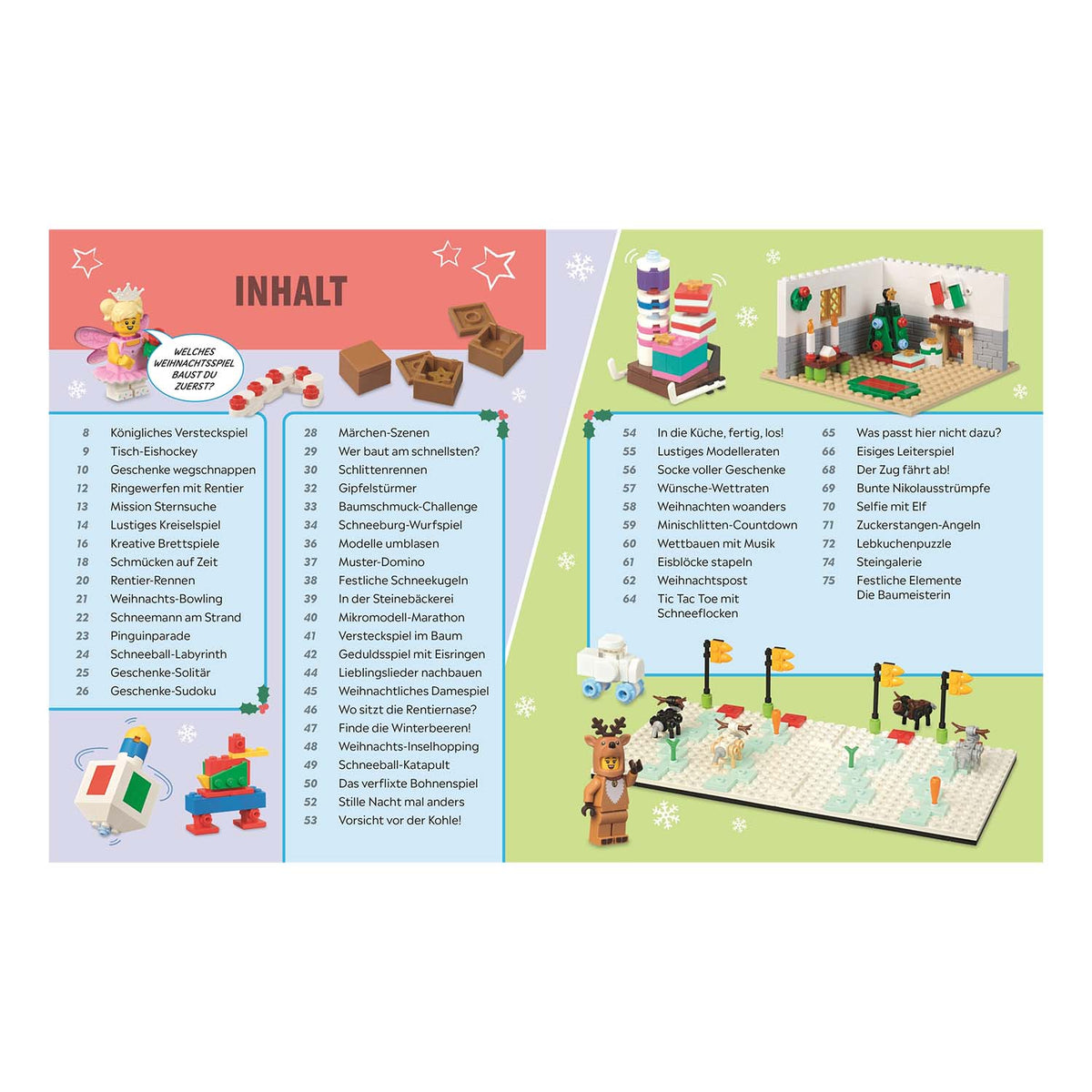 LEGO® Buch LEGO® Weihnachten Das Spielebuch