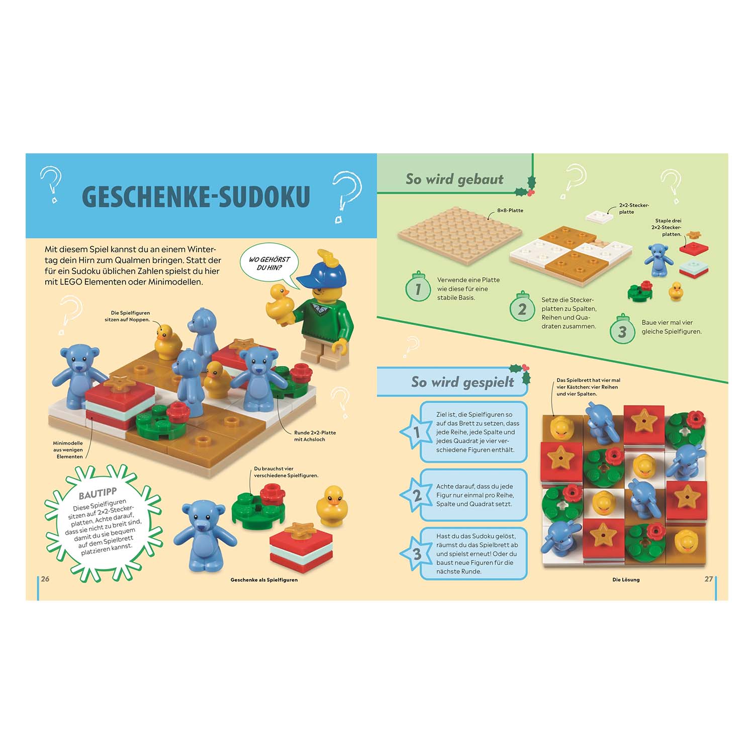 LEGO® Buch LEGO® Weihnachten Das Spielebuch
