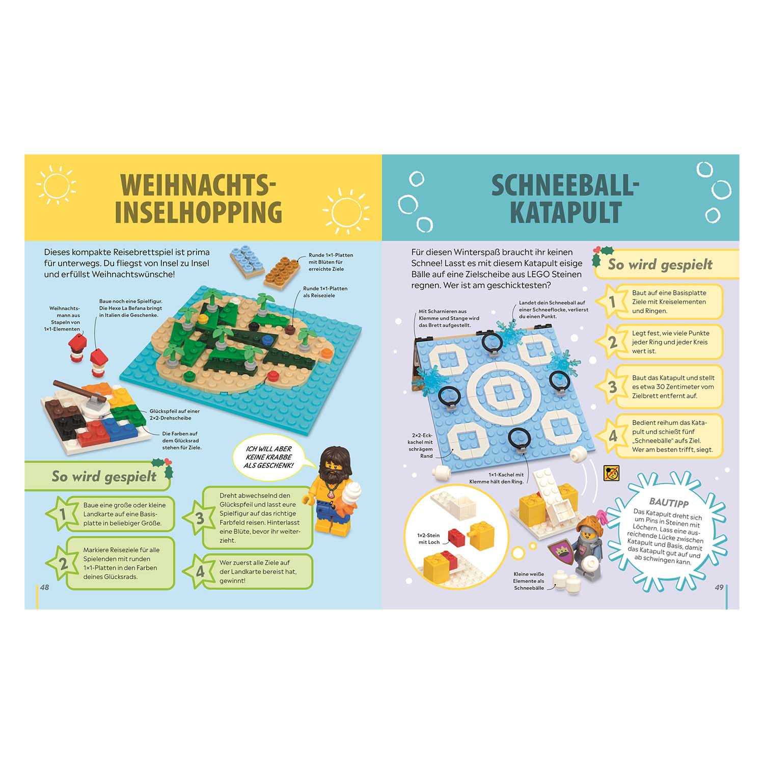 LEGO® Buch LEGO® Weihnachten Das Spielebuch