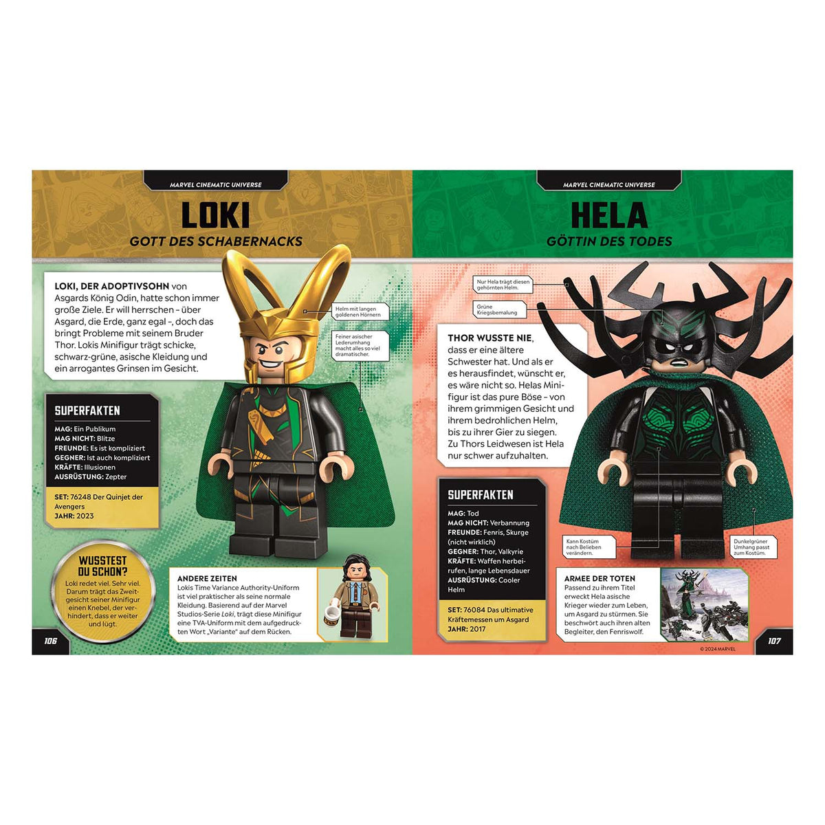 LEGO® Buch LEGO® Marvel Lexikon der Minifiguren