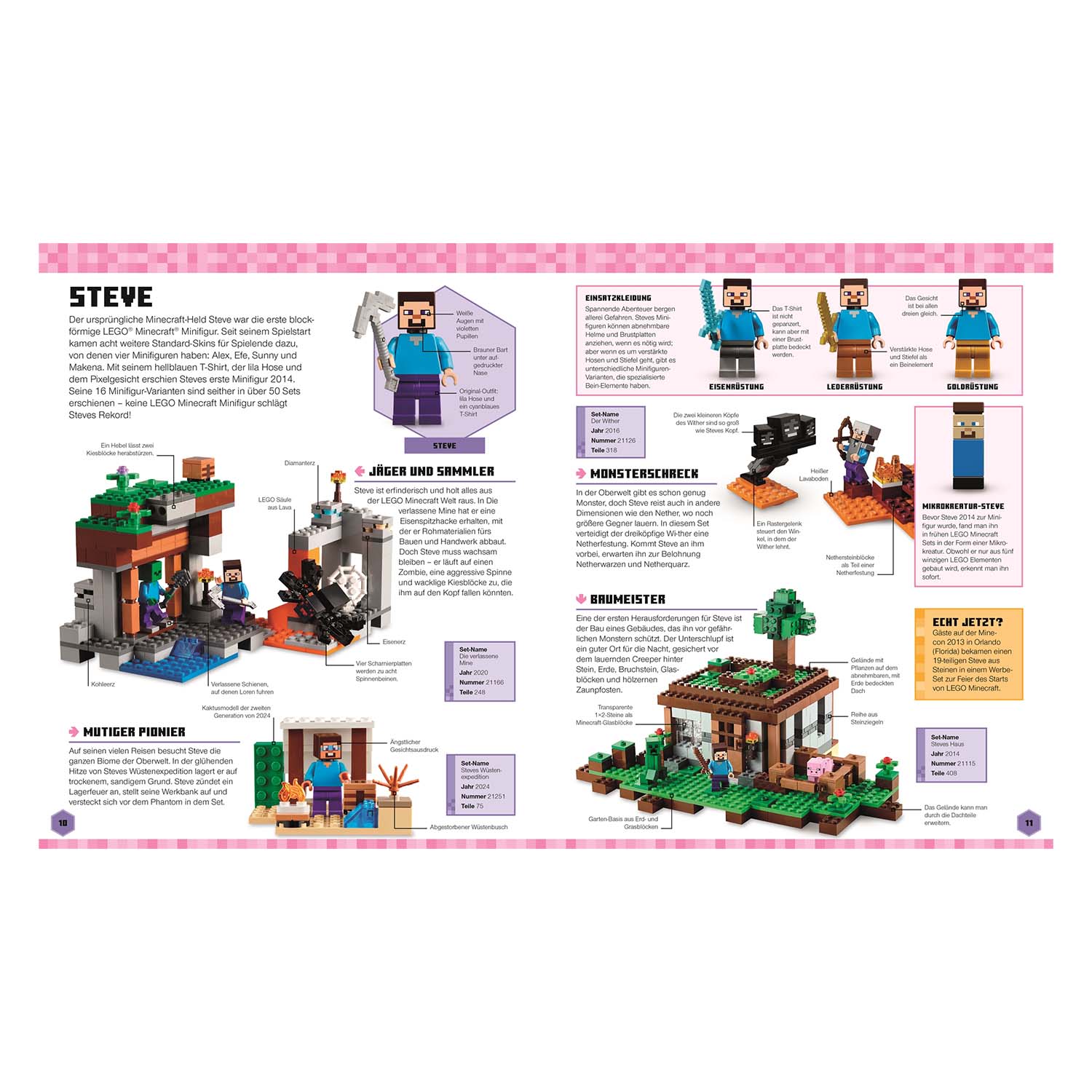 LEGO® Buch LEGO® Minecraft® Das große Lexikon der Figuren, Kreaturen und Biome