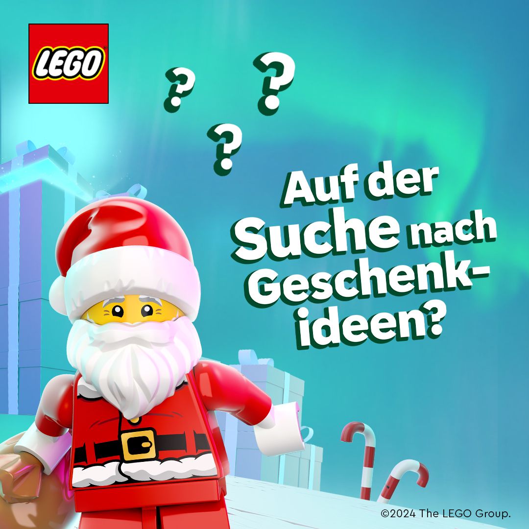 Banner LEGO Weihnachten Shoppen