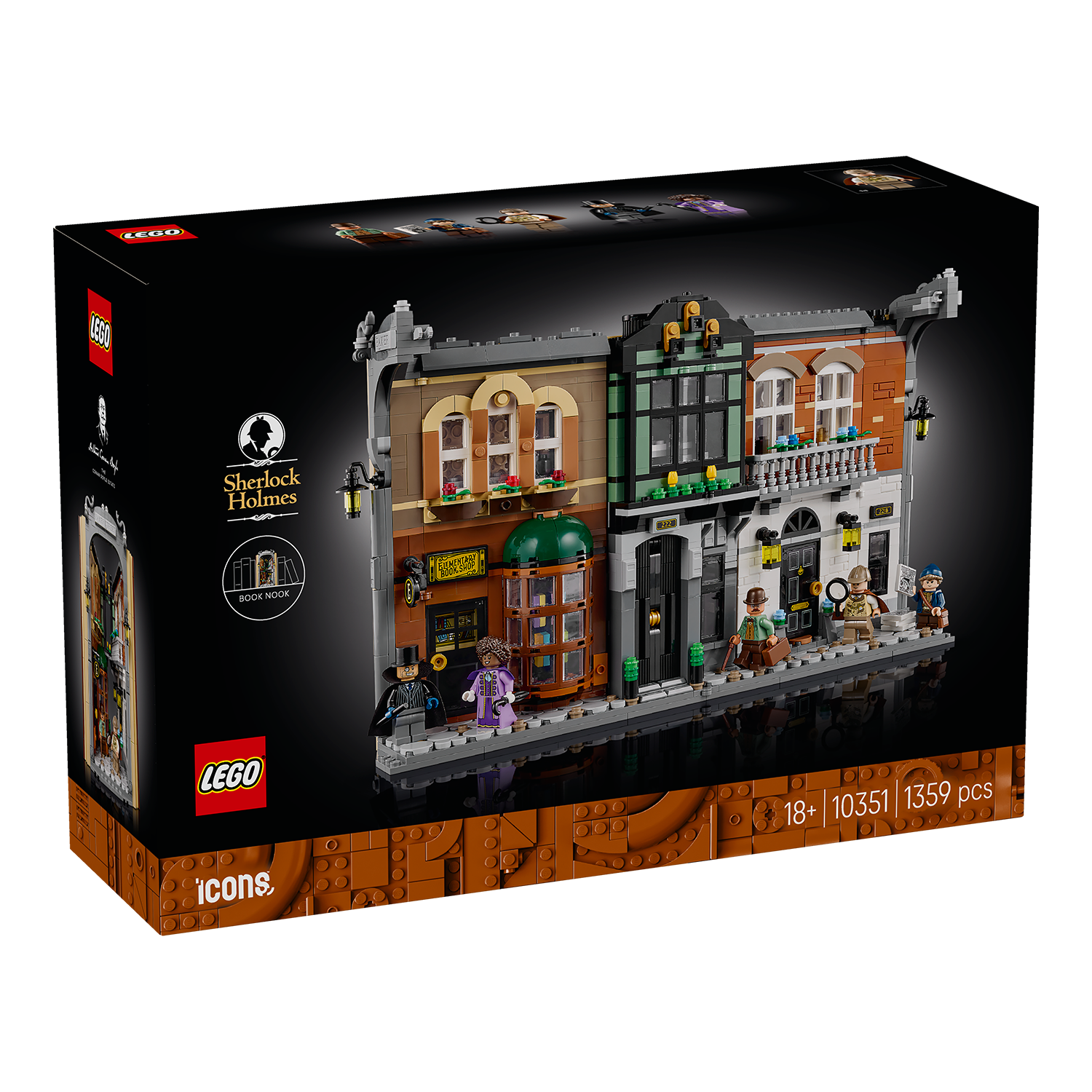 LEGO® Set 10351 Sherlock Holmes: Bücherstütze