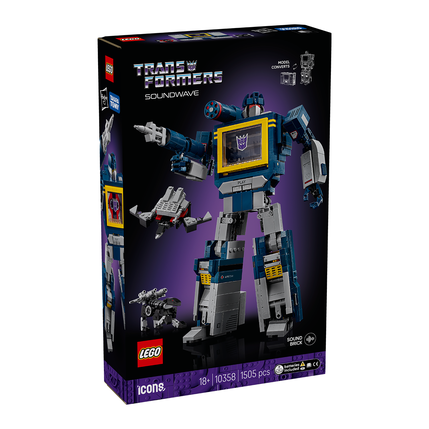 LEGO® Set 10358 Transformers: Soundwave
