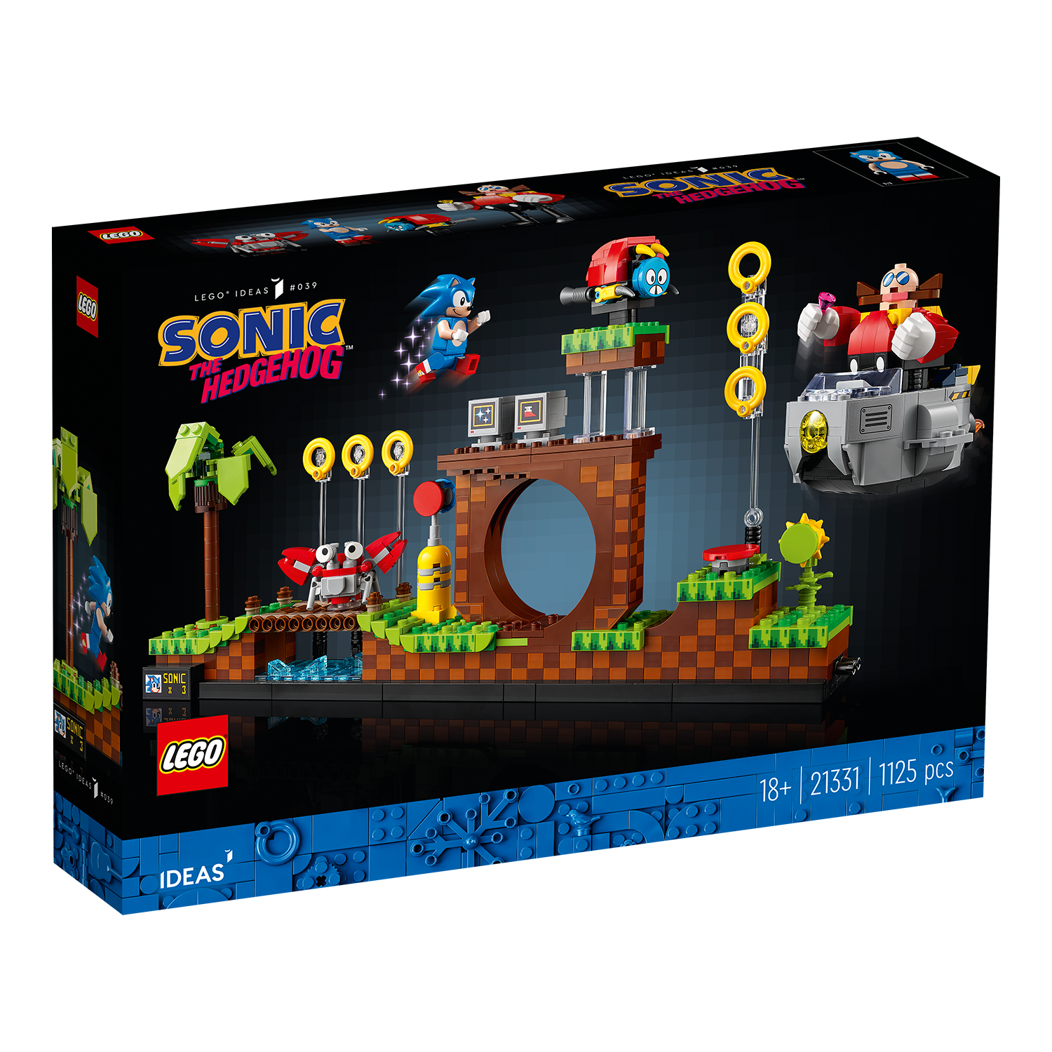LEGO® Set 21331 Sonic the Hedgehog™ – Green Hill Zone