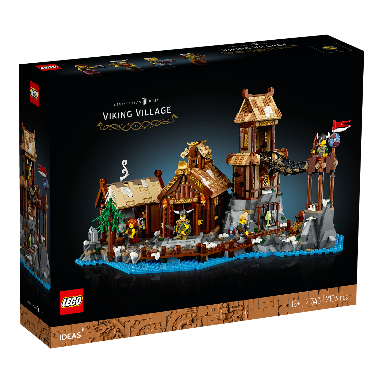 LEGO® Set 21343 Wikingerdorf