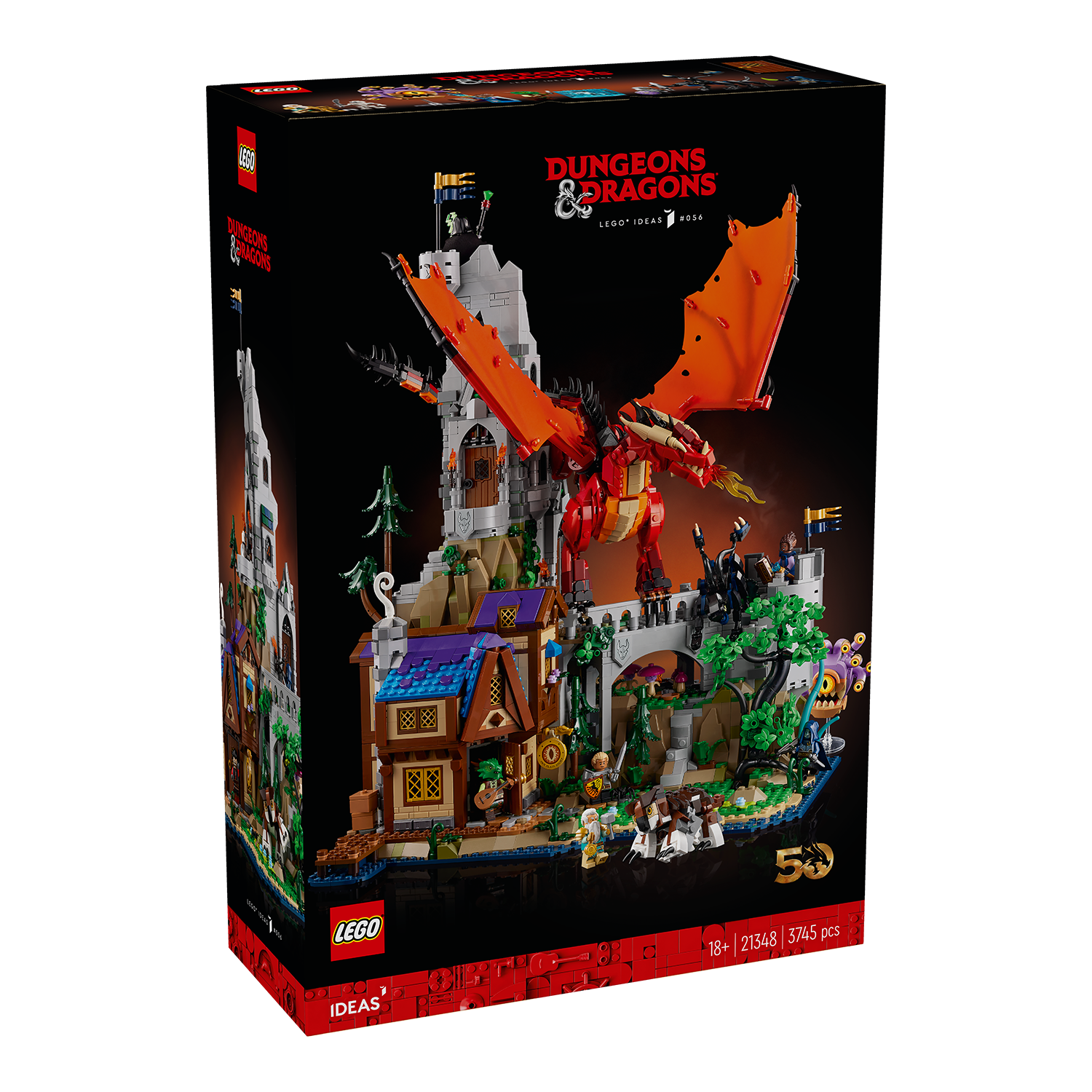 LEGO® Set 21348 Dungeons & Dragons: Die Sage vom Roten Drachen