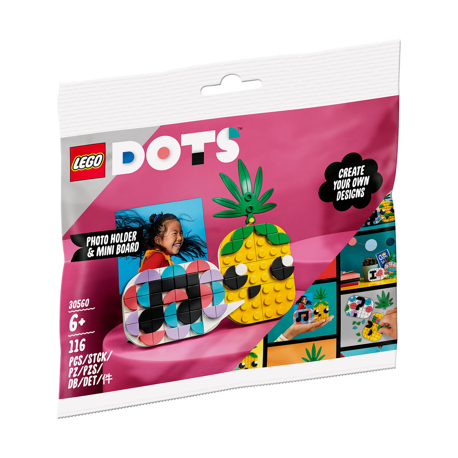 LEGO® Set 30560 Ananas Fotohalter & Mini-Tafel