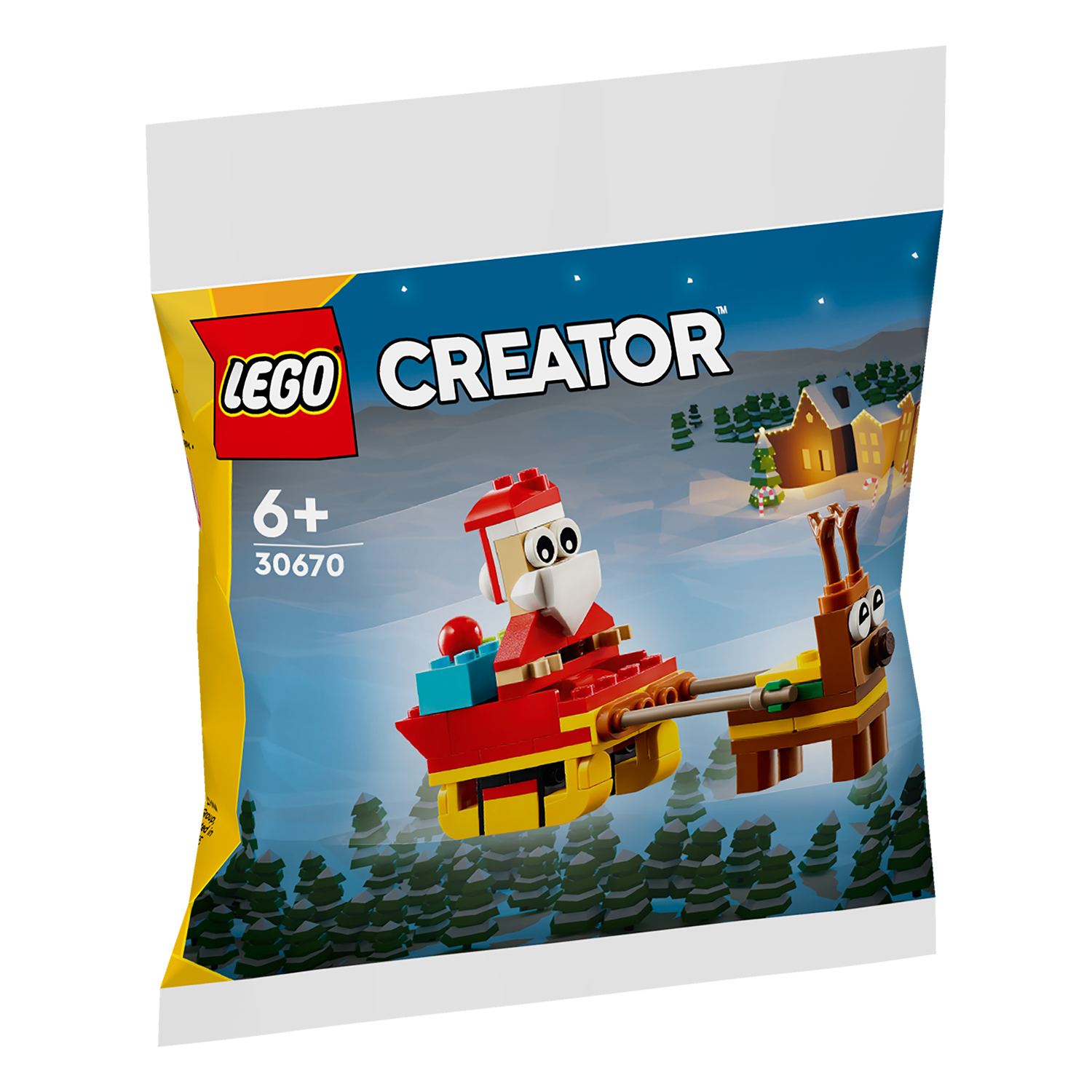 LEGO® Set 30670 Weihnachtsmann auf Schlittenfahrt