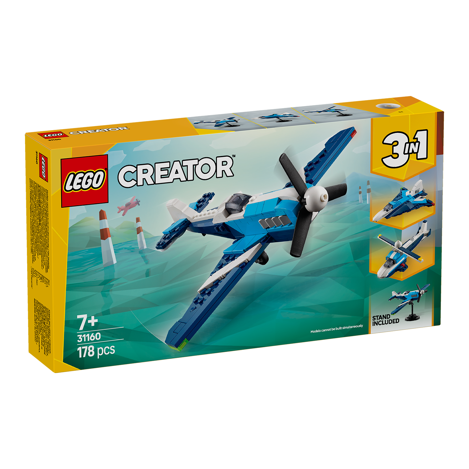 LEGO® Set 31160 Flieger: Rennflugzeug
