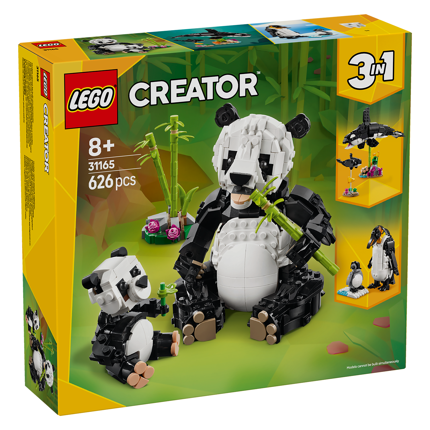 LEGO® Set 31165 Wilde Tiere: Pandafamilie