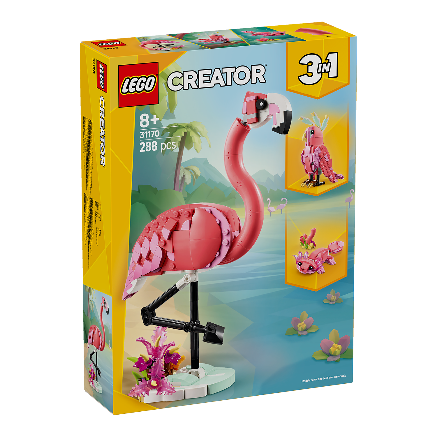 LEGO® Set 31170 Wilde Tiere: Rosa Flamingo