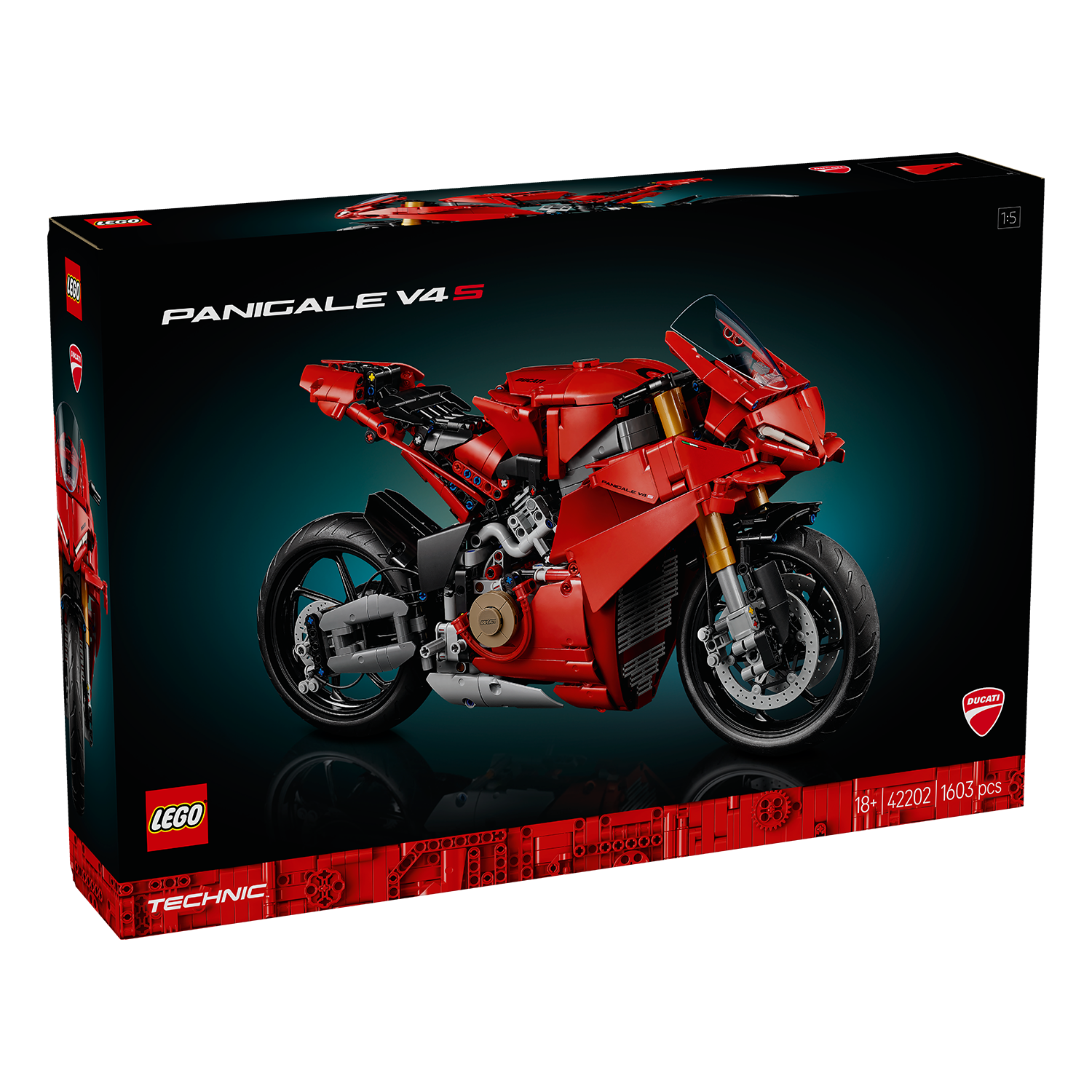 LEGO® Set 42202 Ducati Panigale V4 S Motorrad