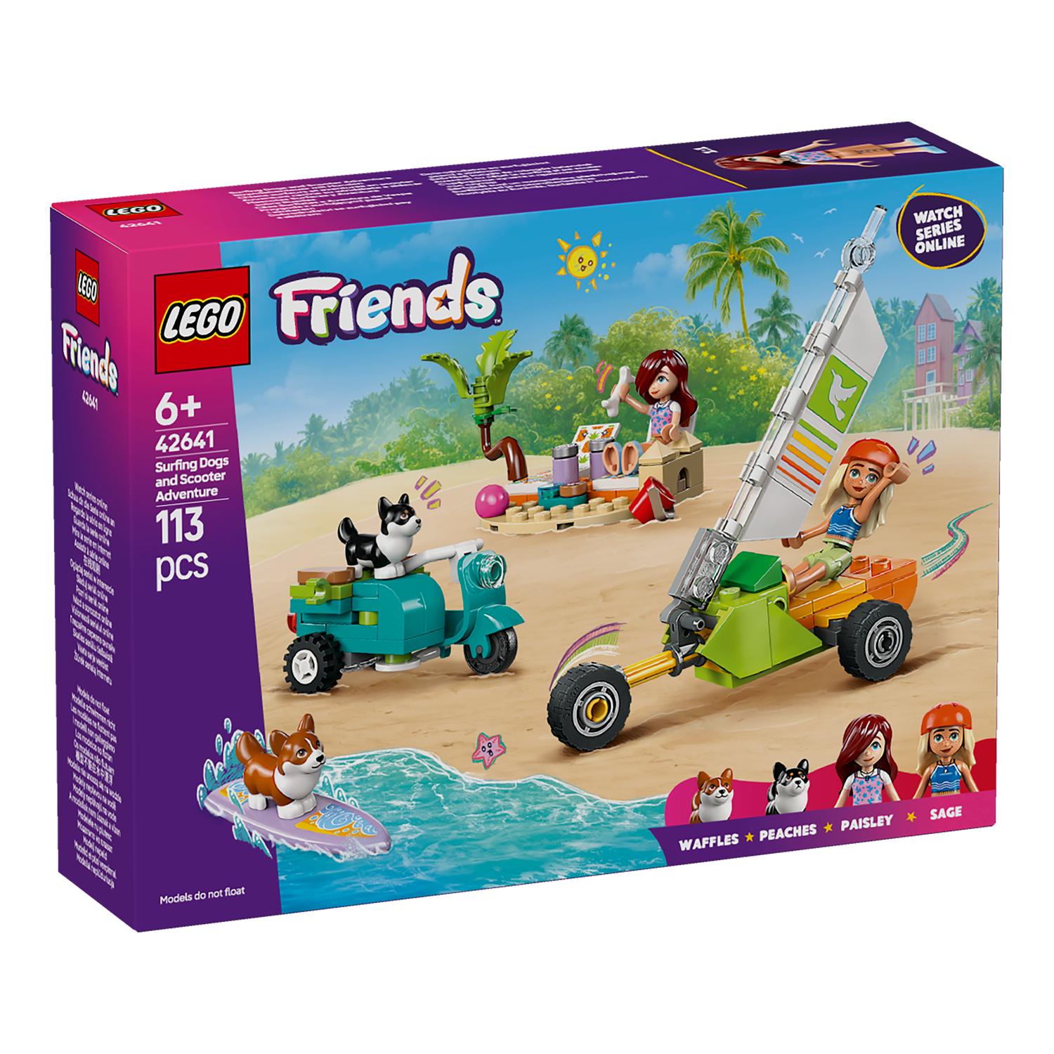 LEGO® Set 42641 Strandabenteuer mit Hunden