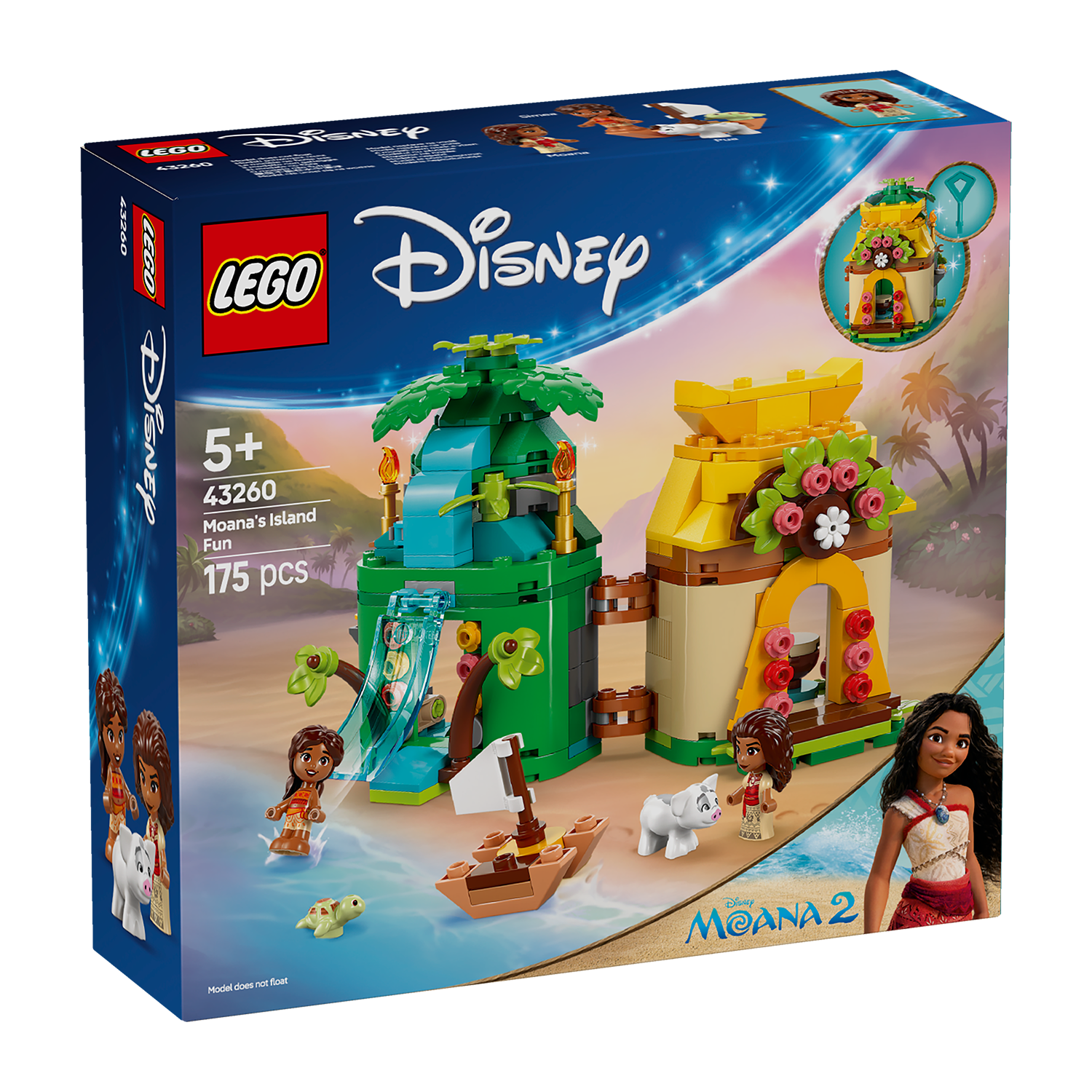 LEGO® Set 43260 Vaianas Inselspaß