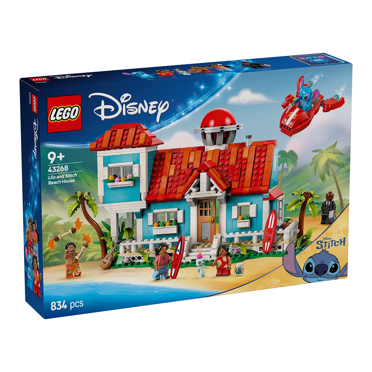 LEGO® Set 43268 Das Strandhaus aus „Lilo und Stitch“